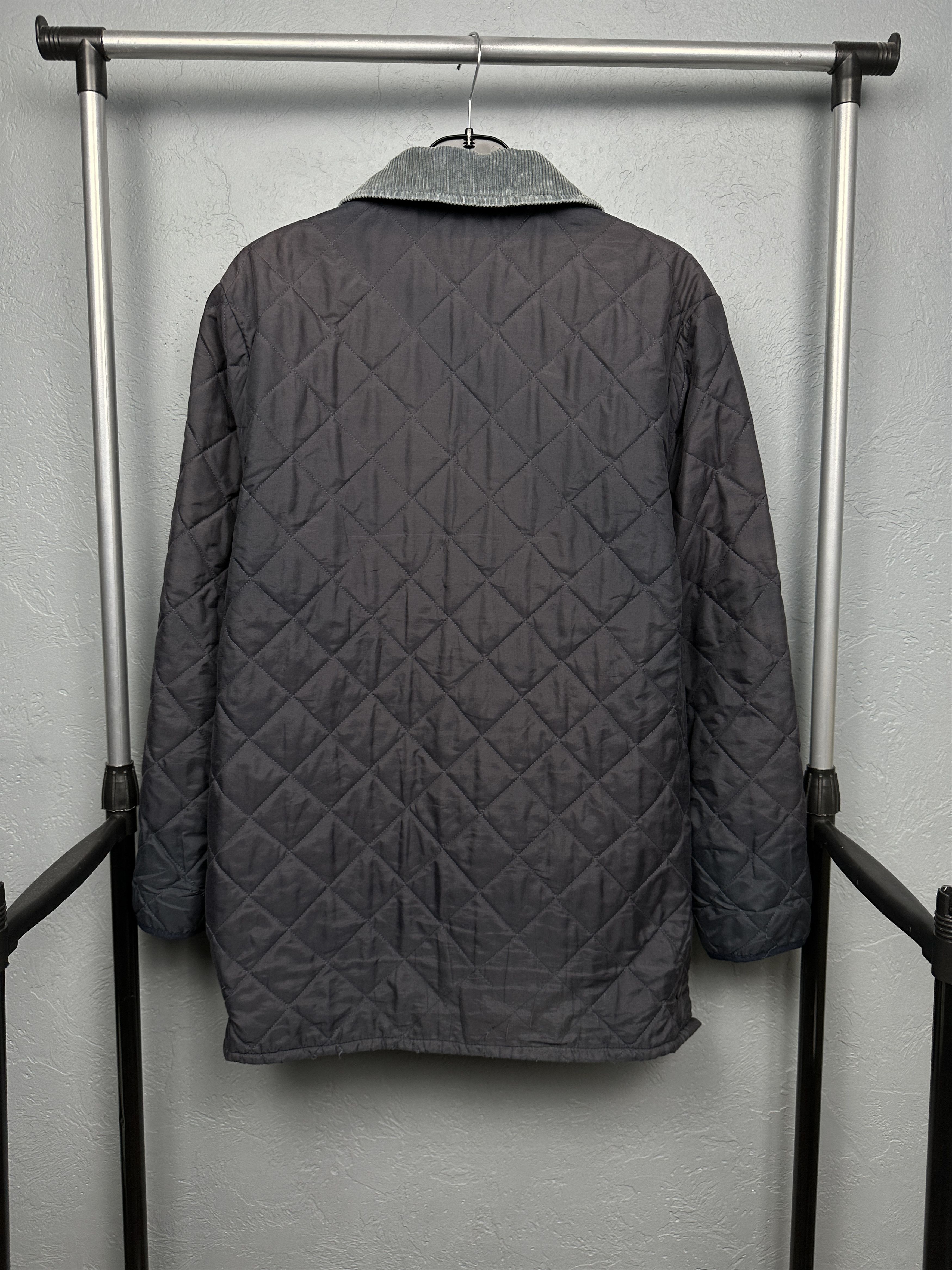 Barbour × Vintage Barbour Liddesdale Vintage Mens Quilted Jacket SUN FADED Size US L / EU 52-54 / 3 - 8 Thumbnail