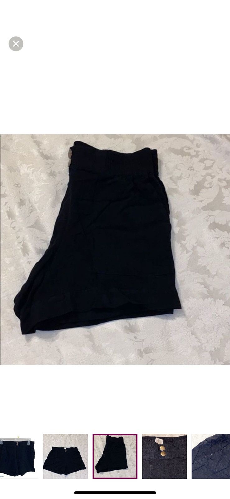 French Connection French connection XS pull on black shorts Size 25" / US 0 / IT 36 - 3 Thumbnail