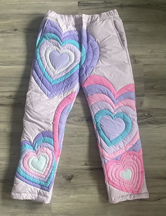 ERL ERL Hearts Puffer Pants