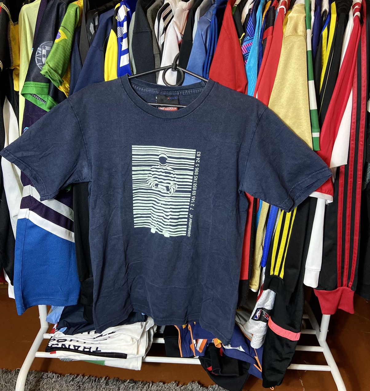 Japanese Brand × Vintage UNFLEDGED VINTAGE FADED 00s SKATEBOARD RAP PRISON SHIRT Size US M / EU 48-50 / 2 - 1 Thumbnail