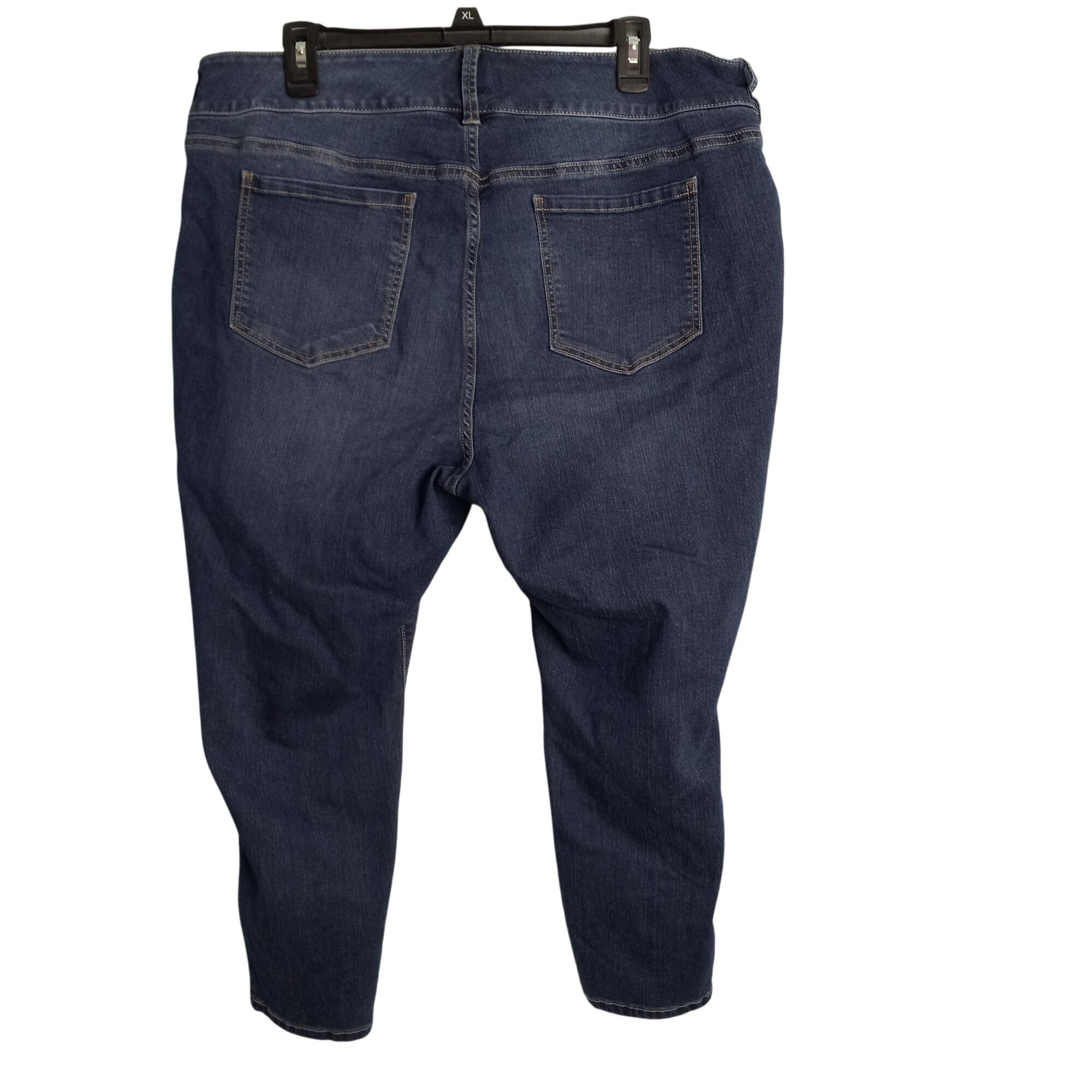 Torrid Torrid Size 22 xs extra short Jegging Womens Denim Blue Jean Size 40" / US 18 - 9 Thumbnail