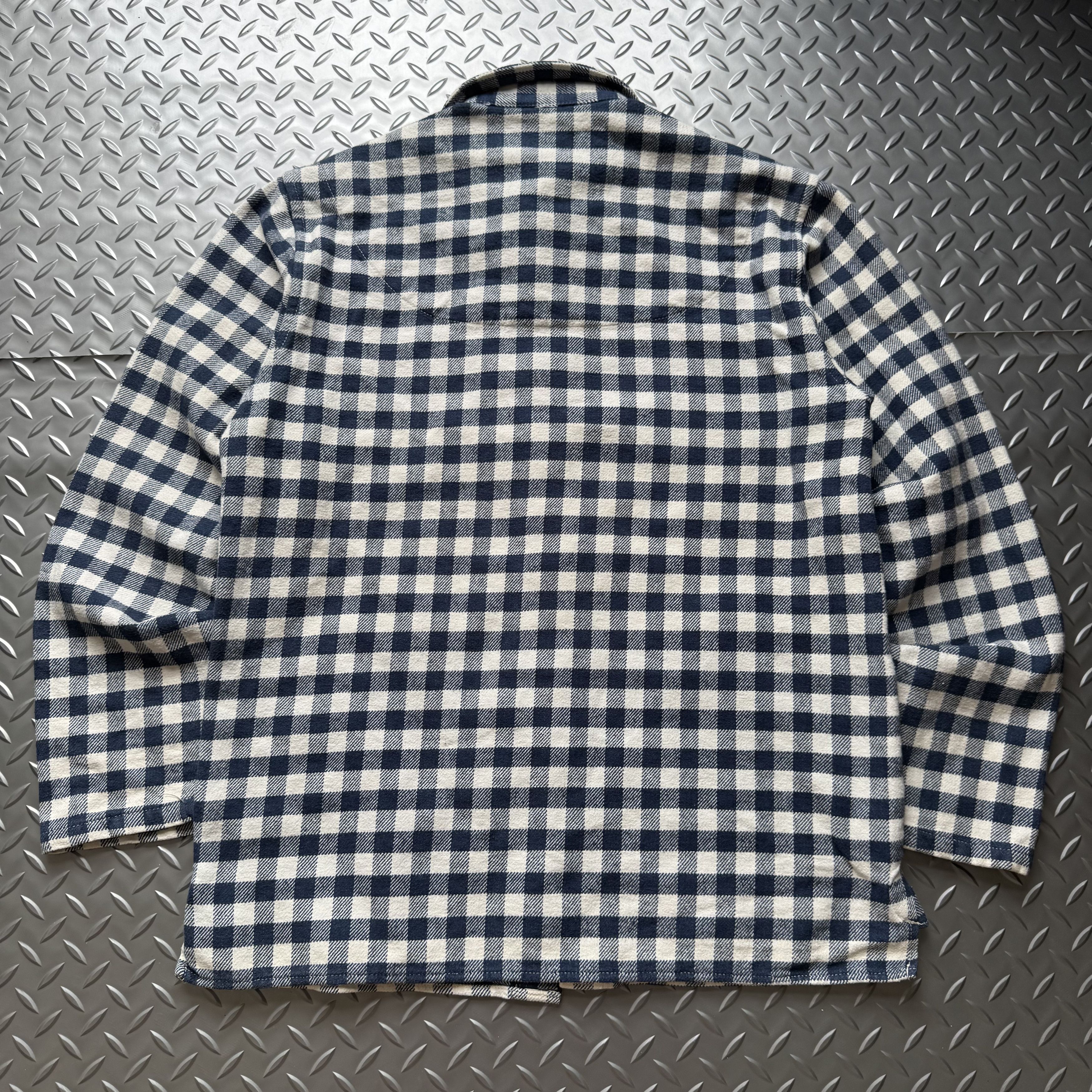 Japanese Brand 15 Jyuga Bottom Makers Plaid Work Jacket Size US S / EU 44-46 / 1 - 10 Thumbnail