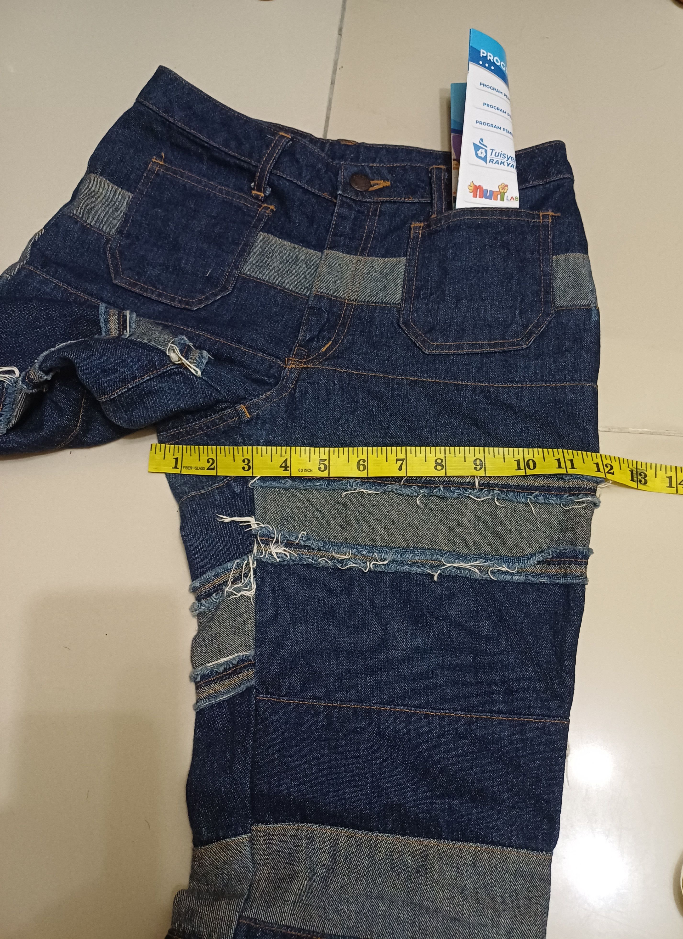 Hysteric Glamour Patchwork flared jeans inspired by Hysteric Glamour Size 28" / US 6 / IT 42 - 12 Thumbnail
