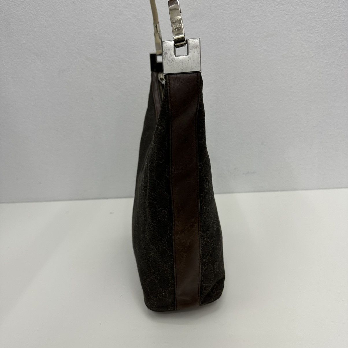 Gucci ‼️LAST DROP‼️ AUTHENTIC GUCCI GG HOBO SHOULDER HOBO BAG Size ONE SIZE - 5 Thumbnail