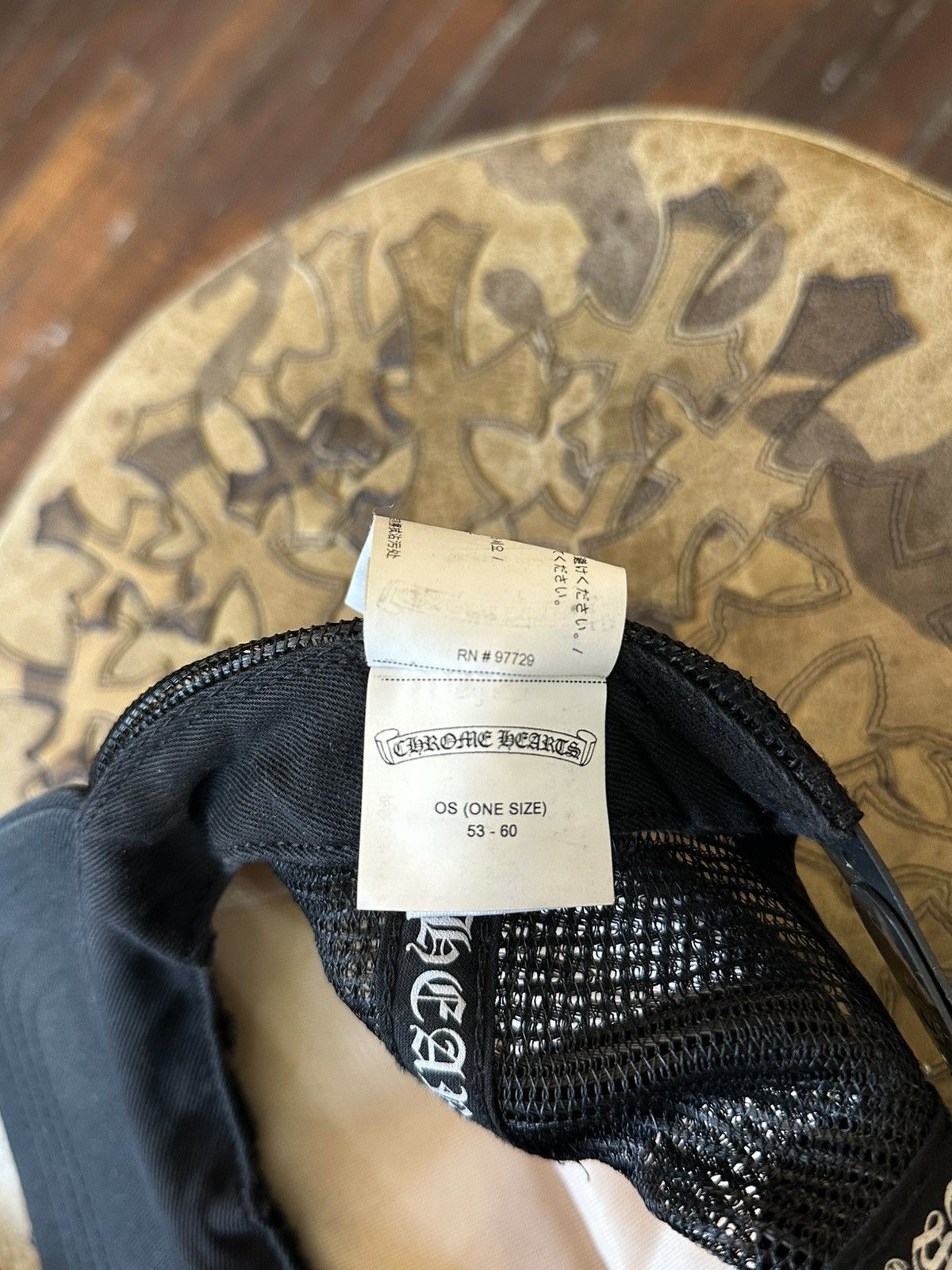 Chrome Hearts CHROME HEARTS THRASHED TRUCKER HAT Size ONE SIZE - 5 Thumbnail