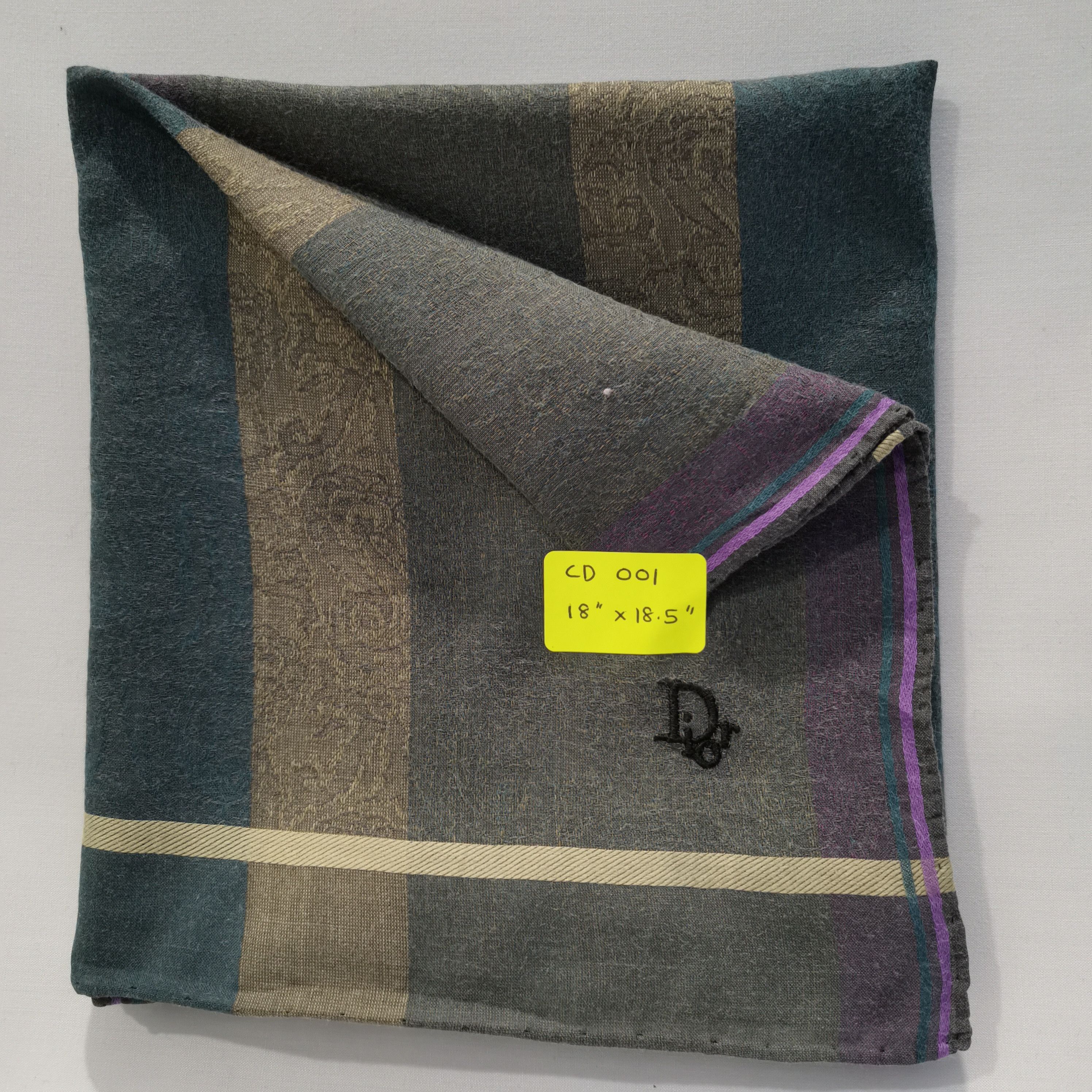 Dior DIOR HANDKERCHIEF/ BANDANA/ SCARF/ NECKERCHIEF Size ONE SIZE - 7 Thumbnail
