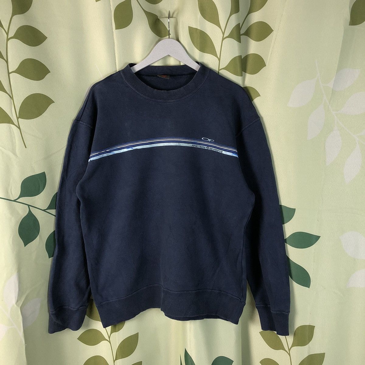 Ocean Pacific Op Nineteen Seventy2 Dark Blue Sweatshirt #7424 Size US L / EU 52-54 / 3 - 1 Thumbnail