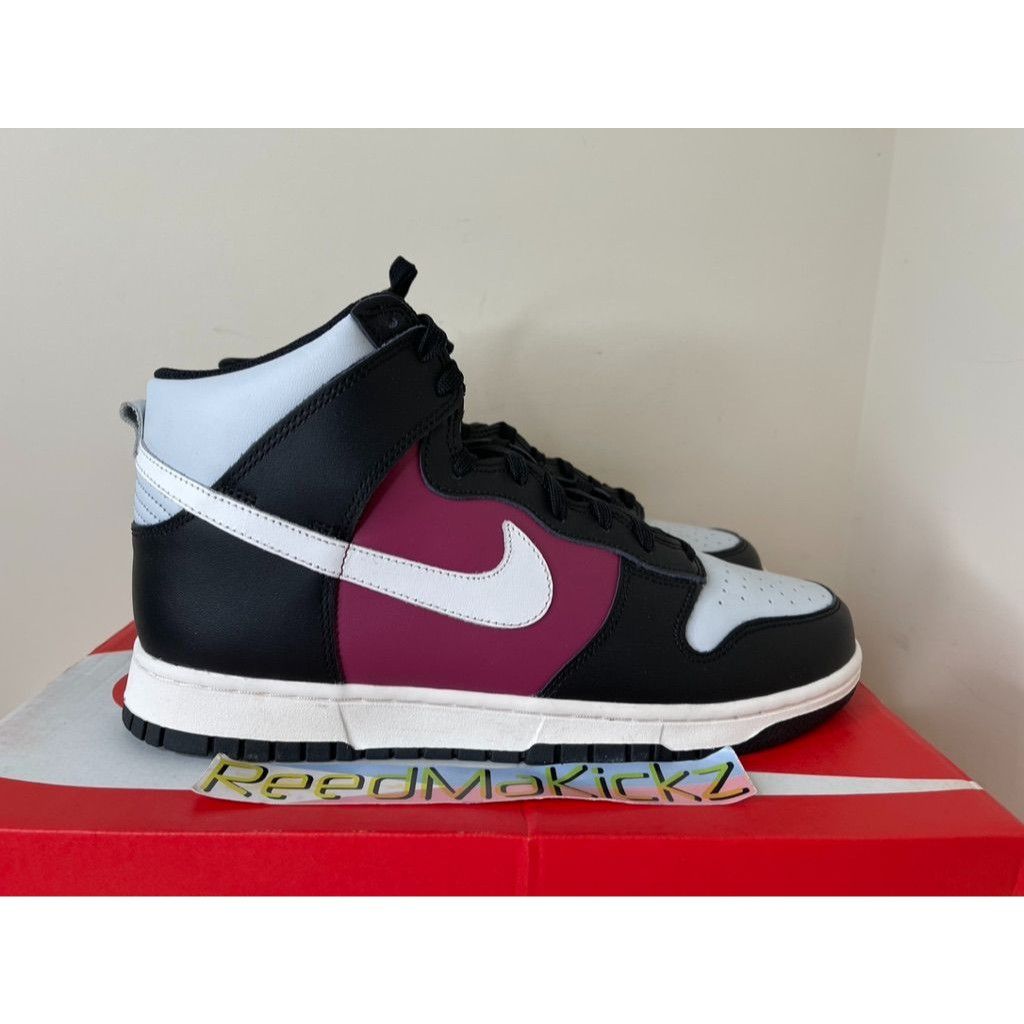 Nike Nike Dunk High Black Rosewood WOMENS 9.5US Size US 9.5 / IT 39.5 - 4 Thumbnail