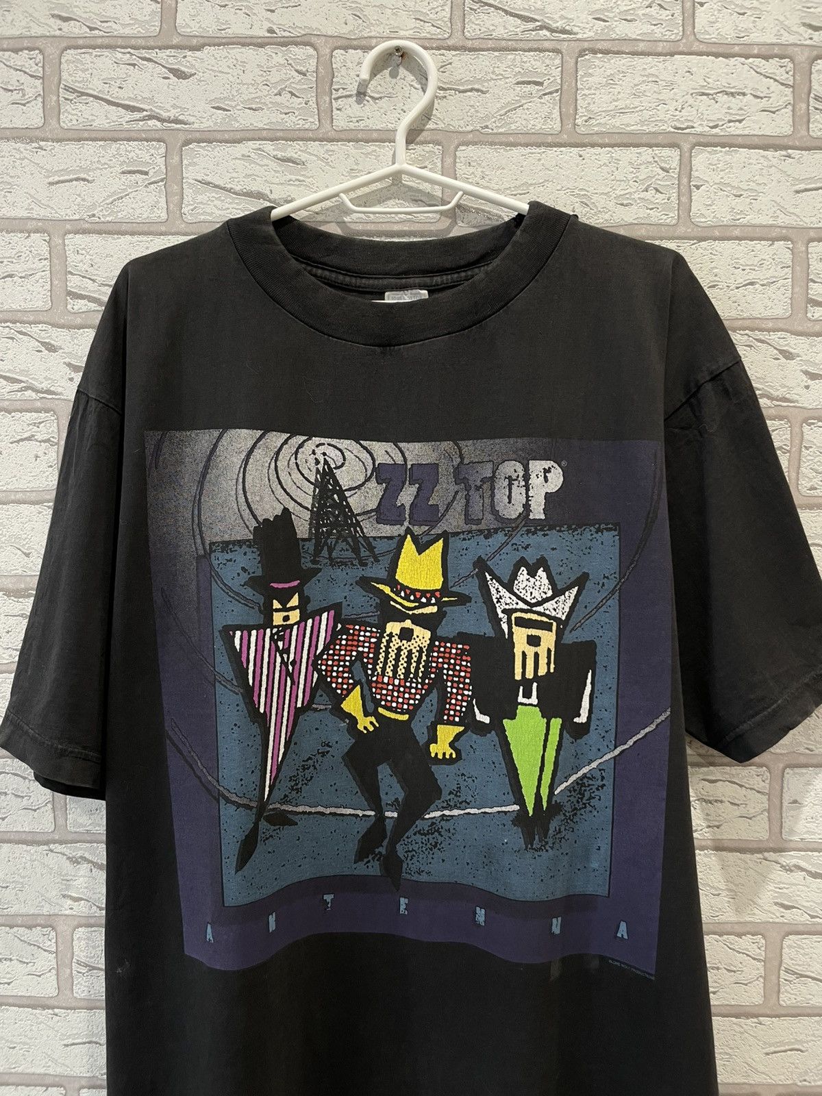 Band Tees × Vintage Vintage 1994 ZZ Top Antena Tour T-Shirt Tee Size US XL / EU 56 / 4 - 3 Thumbnail