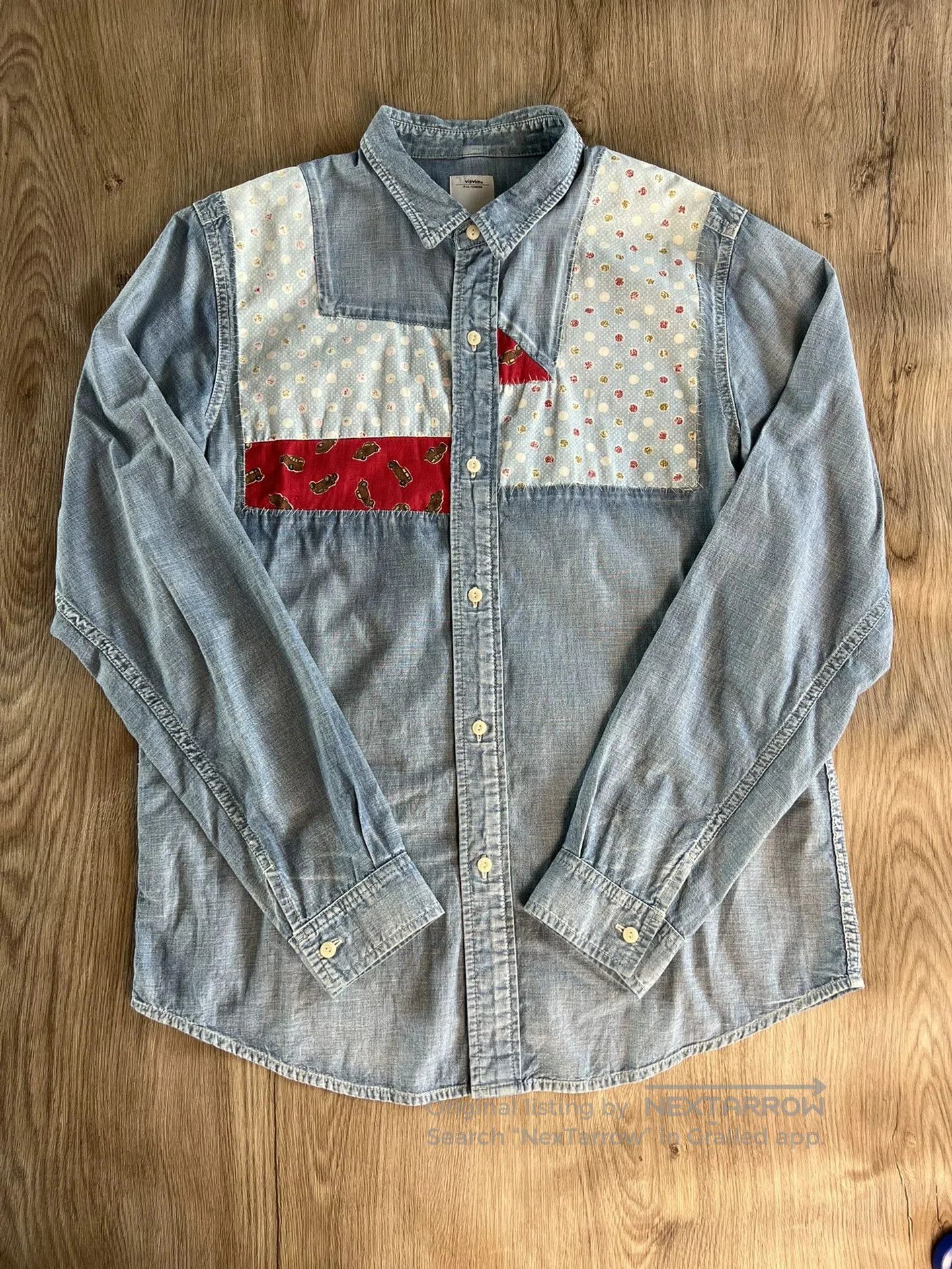Visvim visvim Granger Light Blue Denim Shirt. Size US XL / EU 56 / 4 - 1 Thumbnail