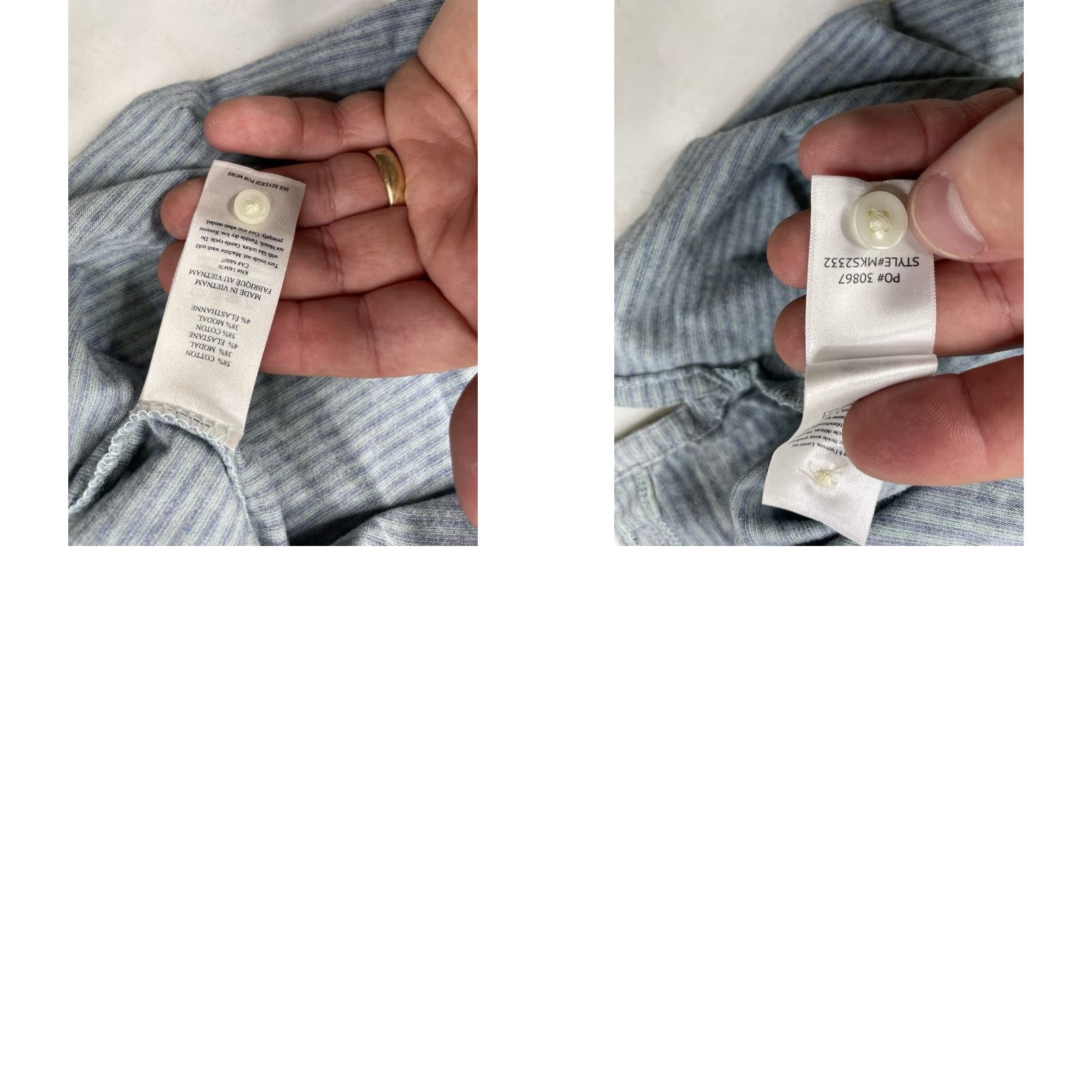 Faherty Faherty Polo Shirt Men’s XXL Short Sleeve Striped Button-Down Collared Cotton Elastodiene Modal Multicolor Casual Shirt Mens XXL Size US XXL / EU 58 / 5 - 8 Thumbnail