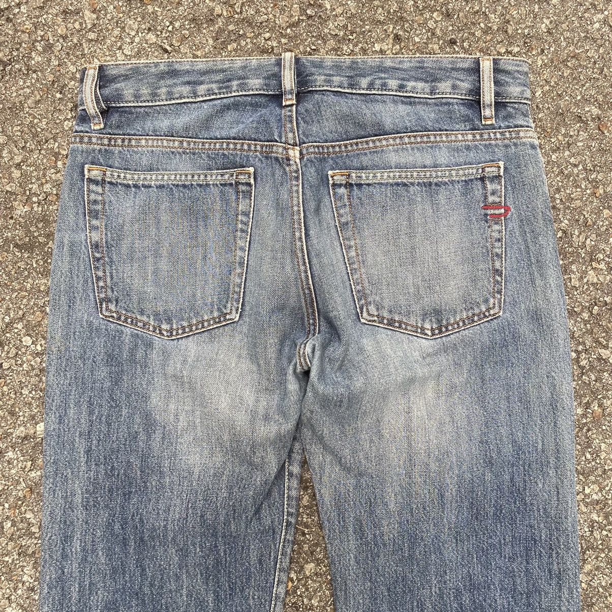 Diesel Diesel D Denim Straight Fit Mud Wash Rusty Jeans Size US 31 - 11 Thumbnail