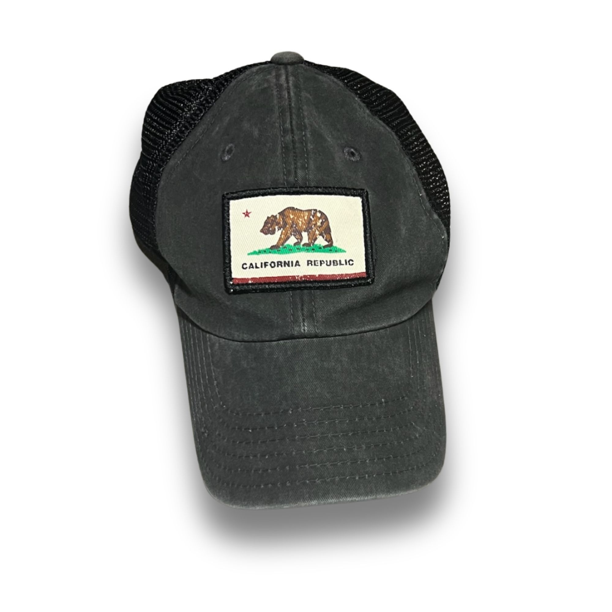 American Needle American Needle California Republic Flag Mesh Adjustable Hat Size ONE SIZE - 2 Thumbnail