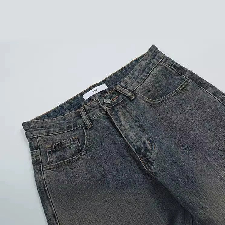 Japanese Brand × Jean Loose straight wide-leg American retro casual jeans Size US 32 / EU 48 - 3 Thumbnail