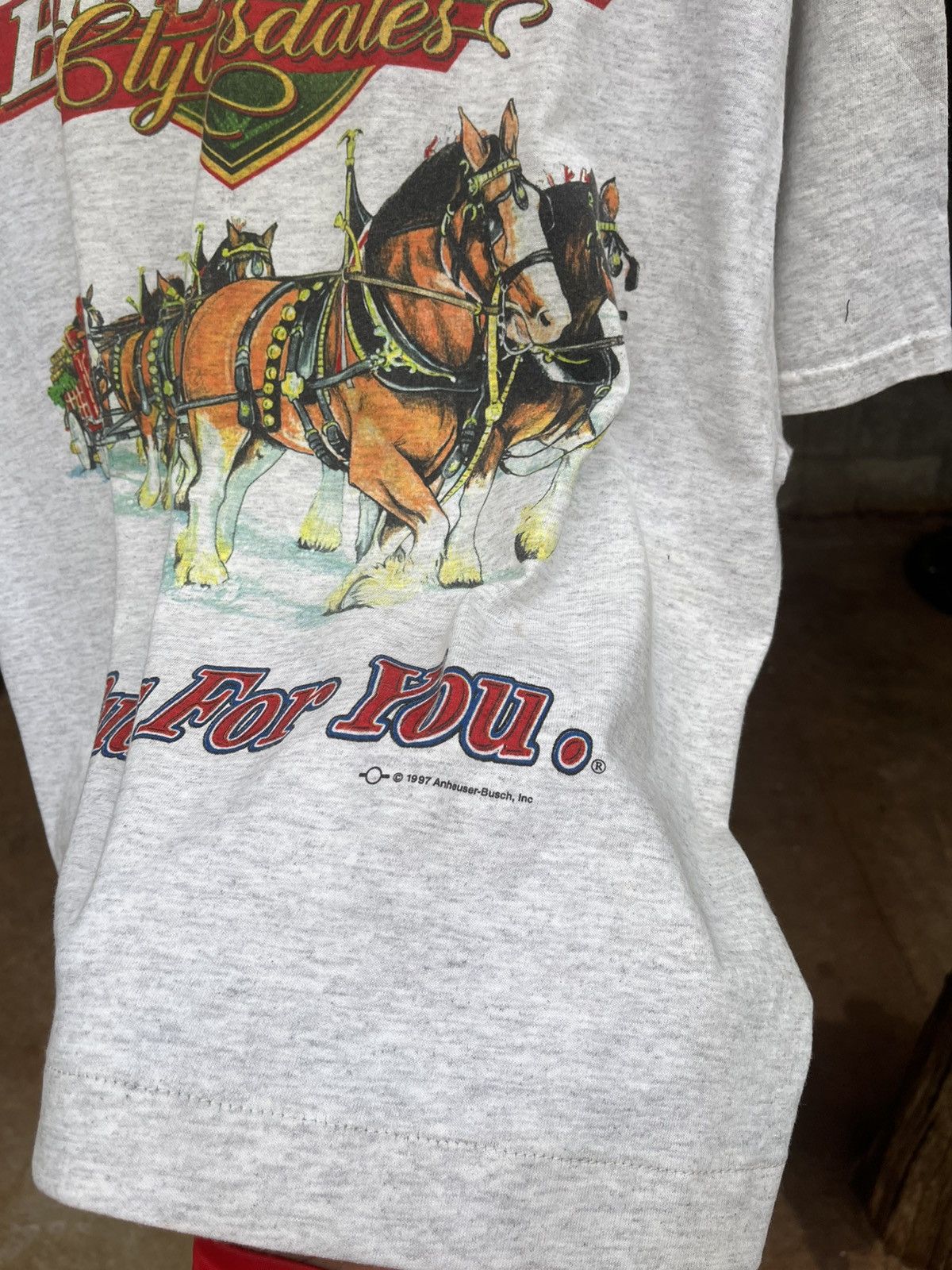 Vintage Budweiser 90s’ oversize tee Size US XL / EU 56 / 4 - 2 Thumbnail