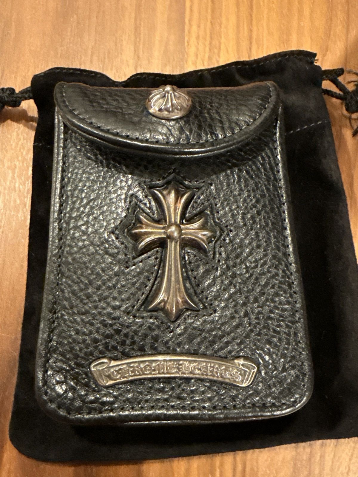 Chrome Hearts Cross Embellished Cigarette Holster Size ONE SIZE - 8 Thumbnail