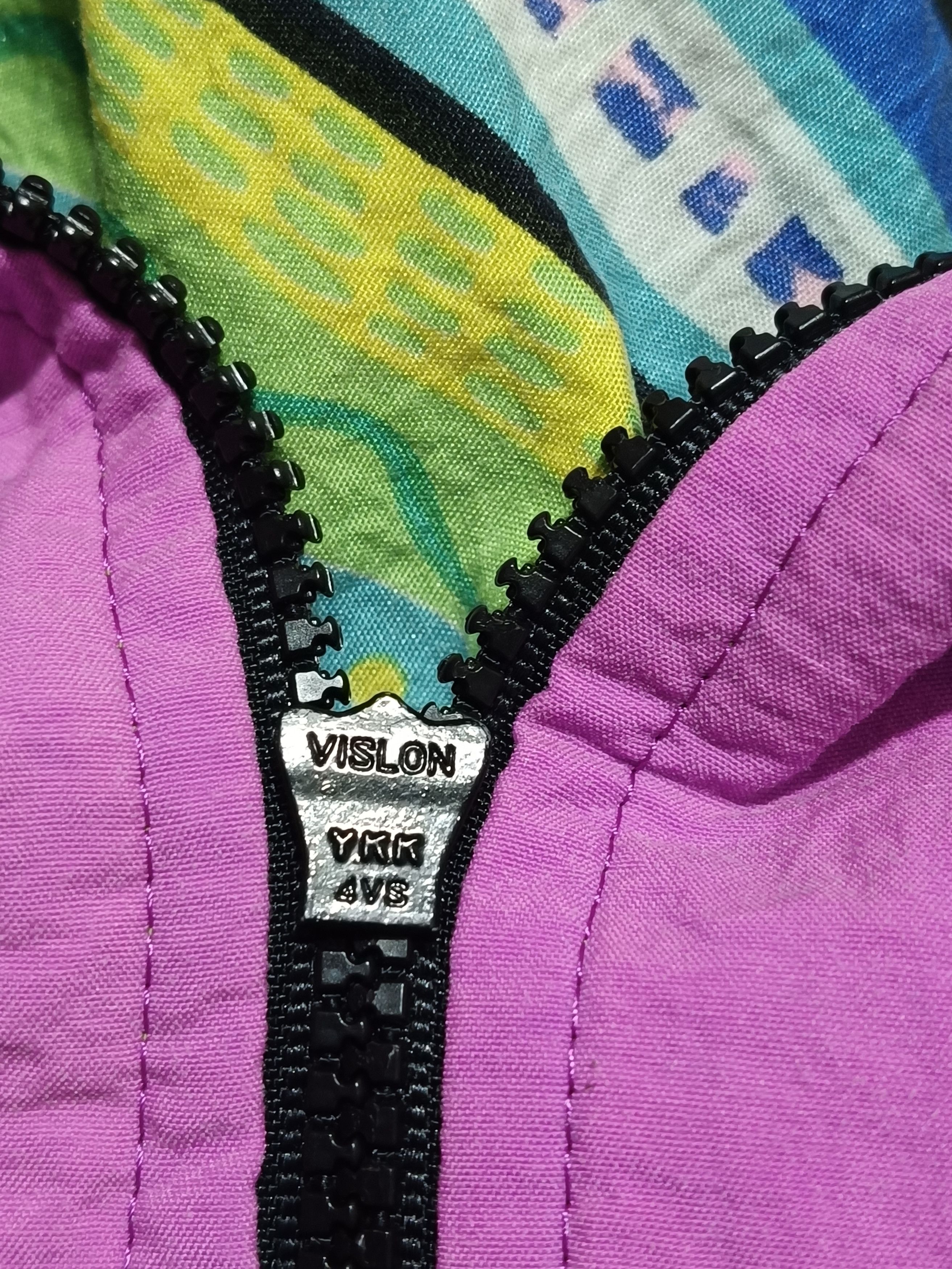 O'Neill Coogi inspired multi-colored nylon hoodie 90s Size US M / EU 48-50 / 2 - 6 Thumbnail
