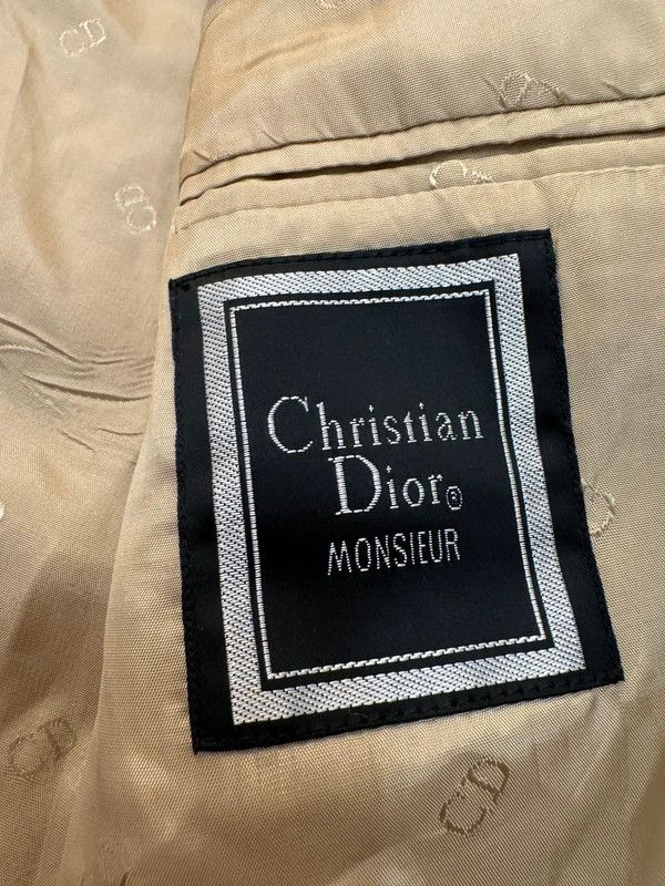 Christian Dior Monsieur Christian Dior Monsieur Vintage 60s Archive Wool Blazer M/L Size 50R - 9 Thumbnail