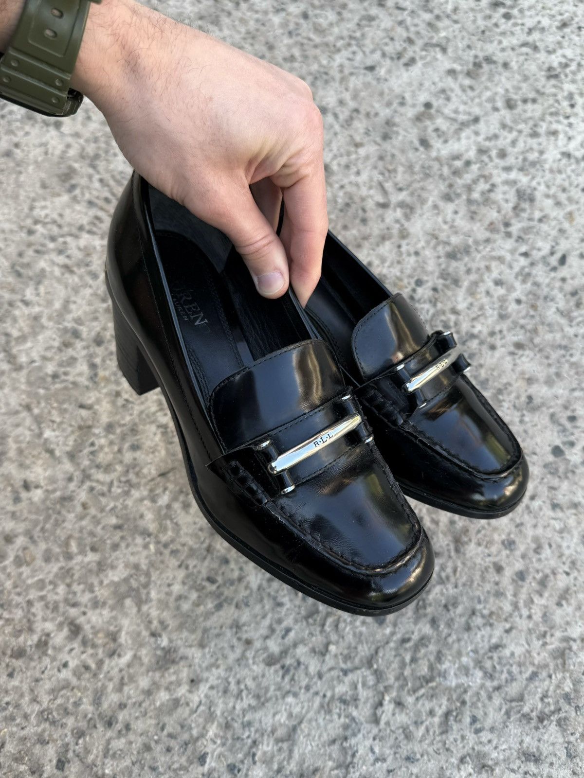 RRL Ralph Lauren Ralph Lauren Y2K Polo Loafers Old Many Heels Prada Style Size US 9 / IT 39 - 9 Thumbnail
