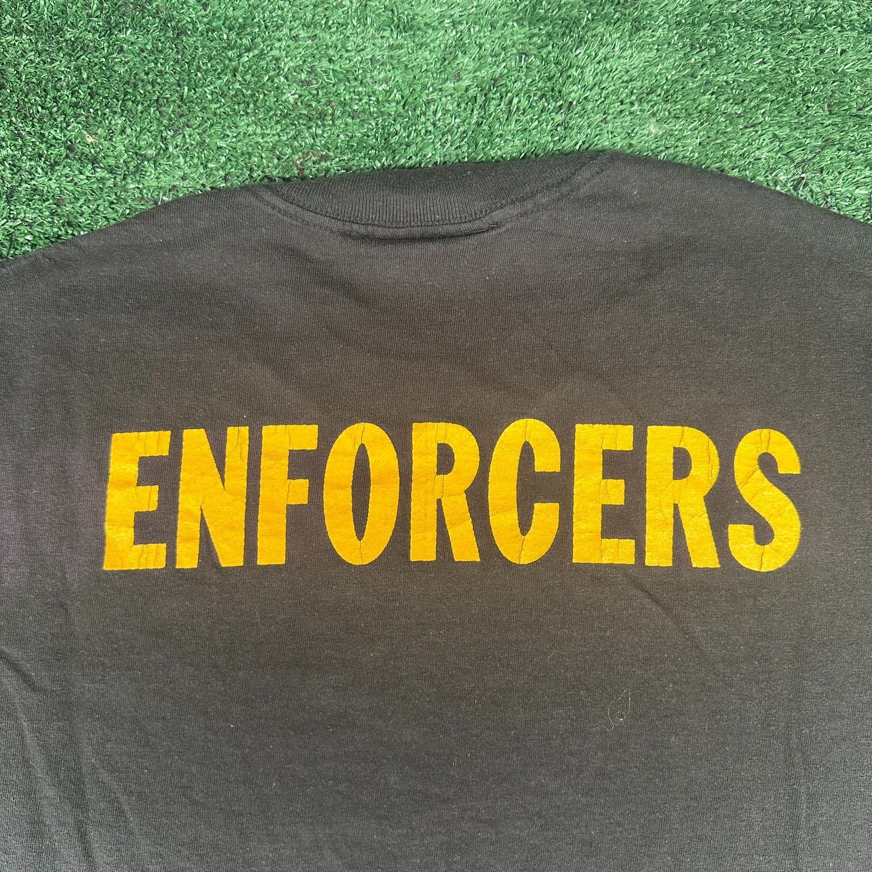Vintage Vintage 90s Truro Police Association Enforcers T-Shirt Singl Size US L / EU 52-54 / 3 - 6 Thumbnail