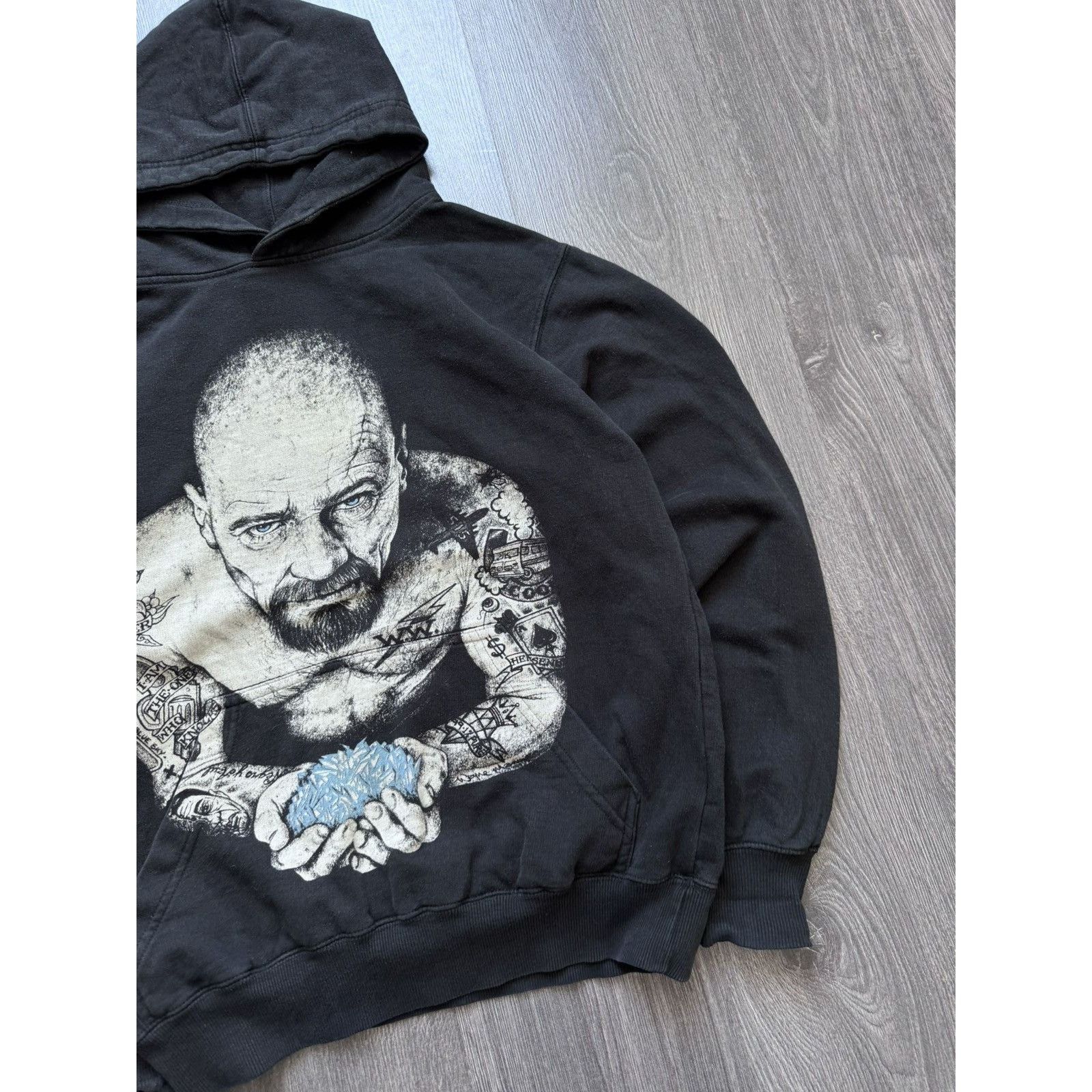 Band Tees × Vintage Y2K Vintage Breaking Bad Walter White Criminal Hoodie Size US S / EU 44-46 / 1 - 2 Thumbnail