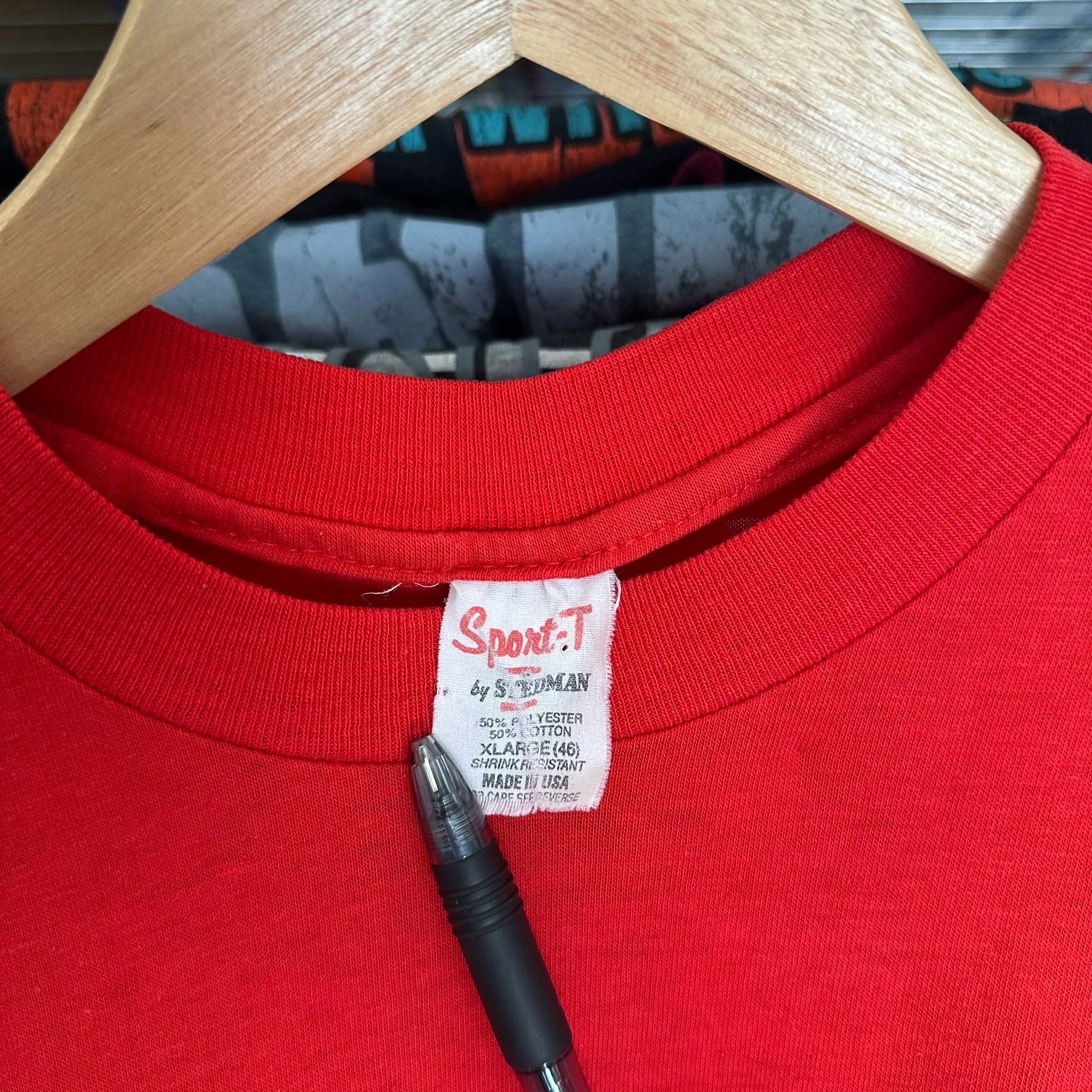 Vintage Vintage 80s Vacation Humor T-Shirt Single Stitch Red L Tropi Size US L / EU 52-54 / 3 - 4 Thumbnail
