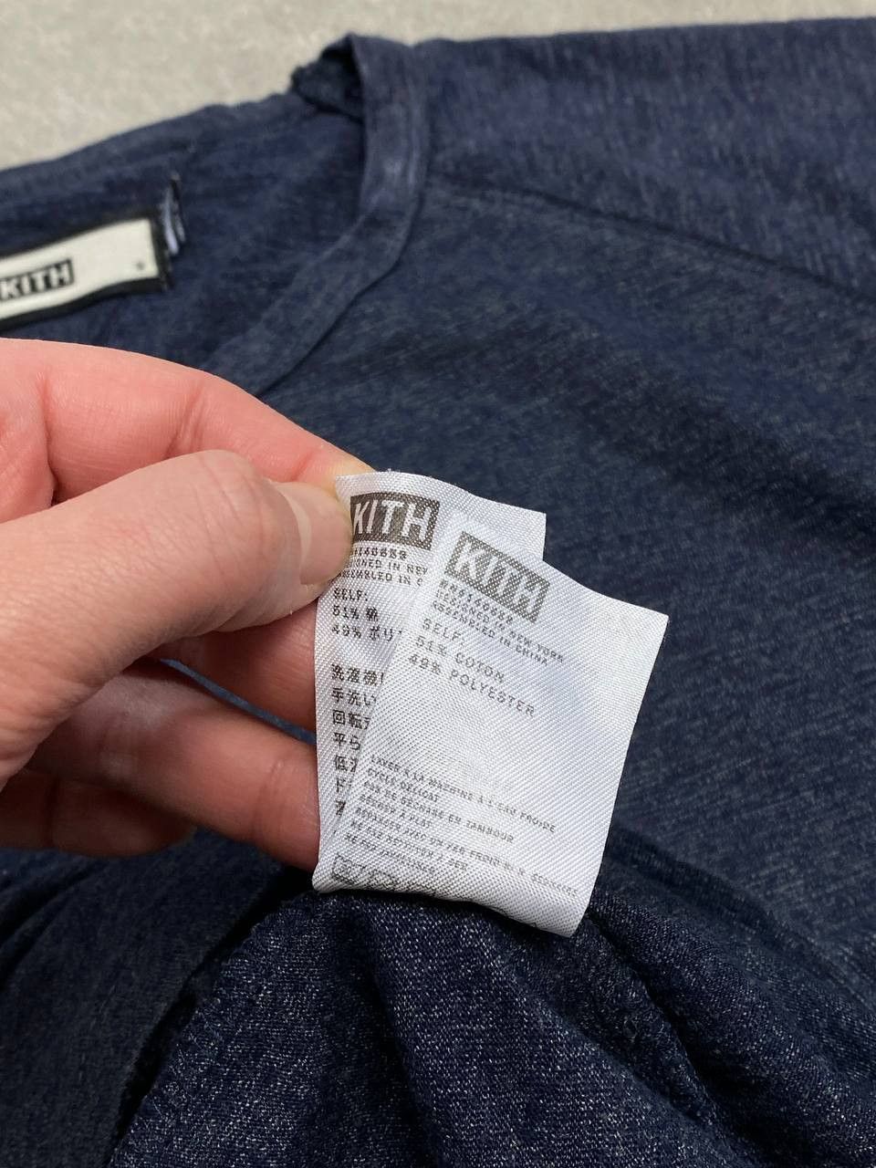 Kith Vintage Kith Sided Box Logo Oversized Long Sleeve T-Shirt Size US M / EU 48-50 / 2 - 14 Thumbnail