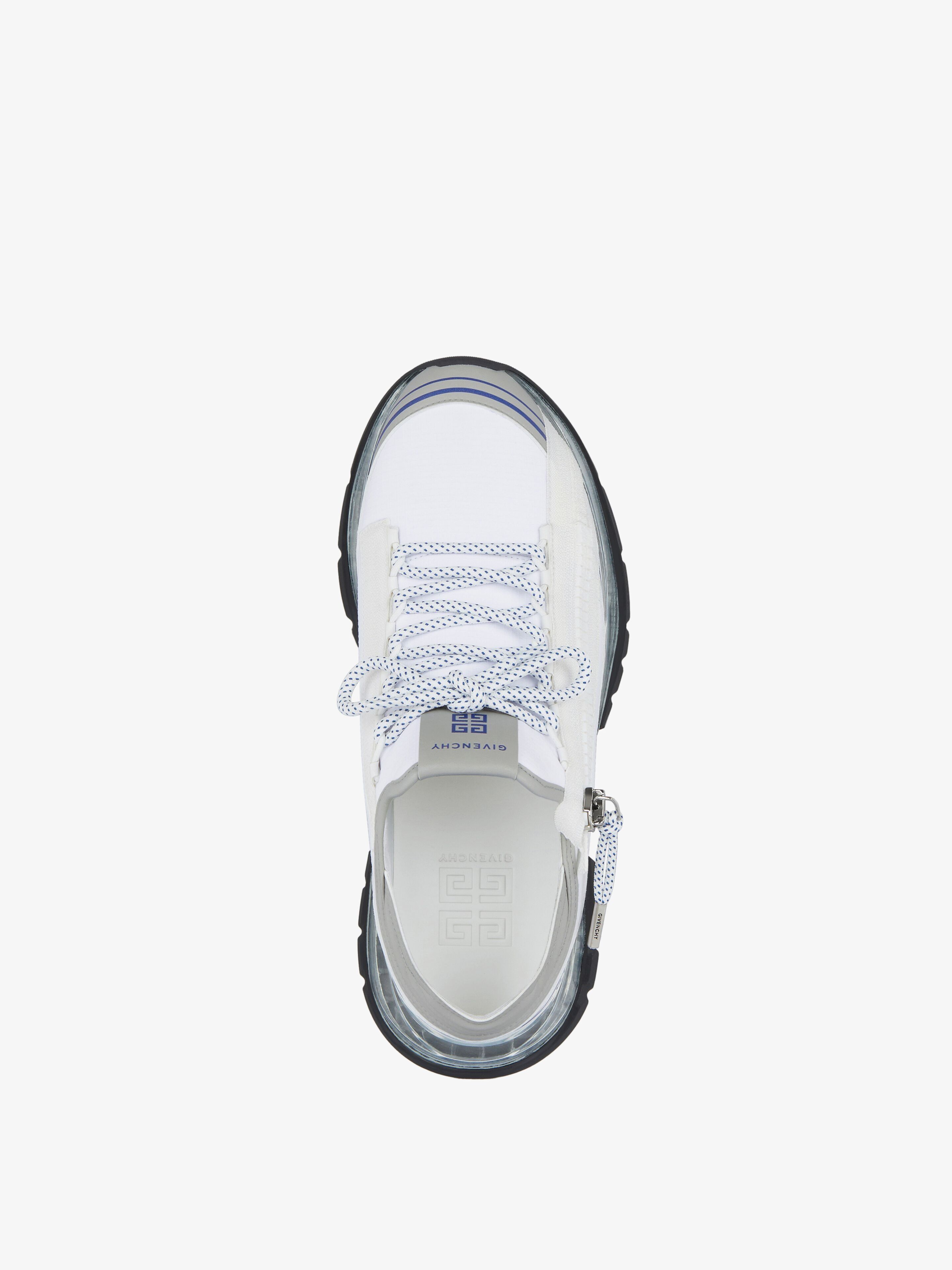 Givenchy o1lv12m1025 Spectre Zip Runners in White/Grey Size US 9 / EU 42 - 3 Thumbnail