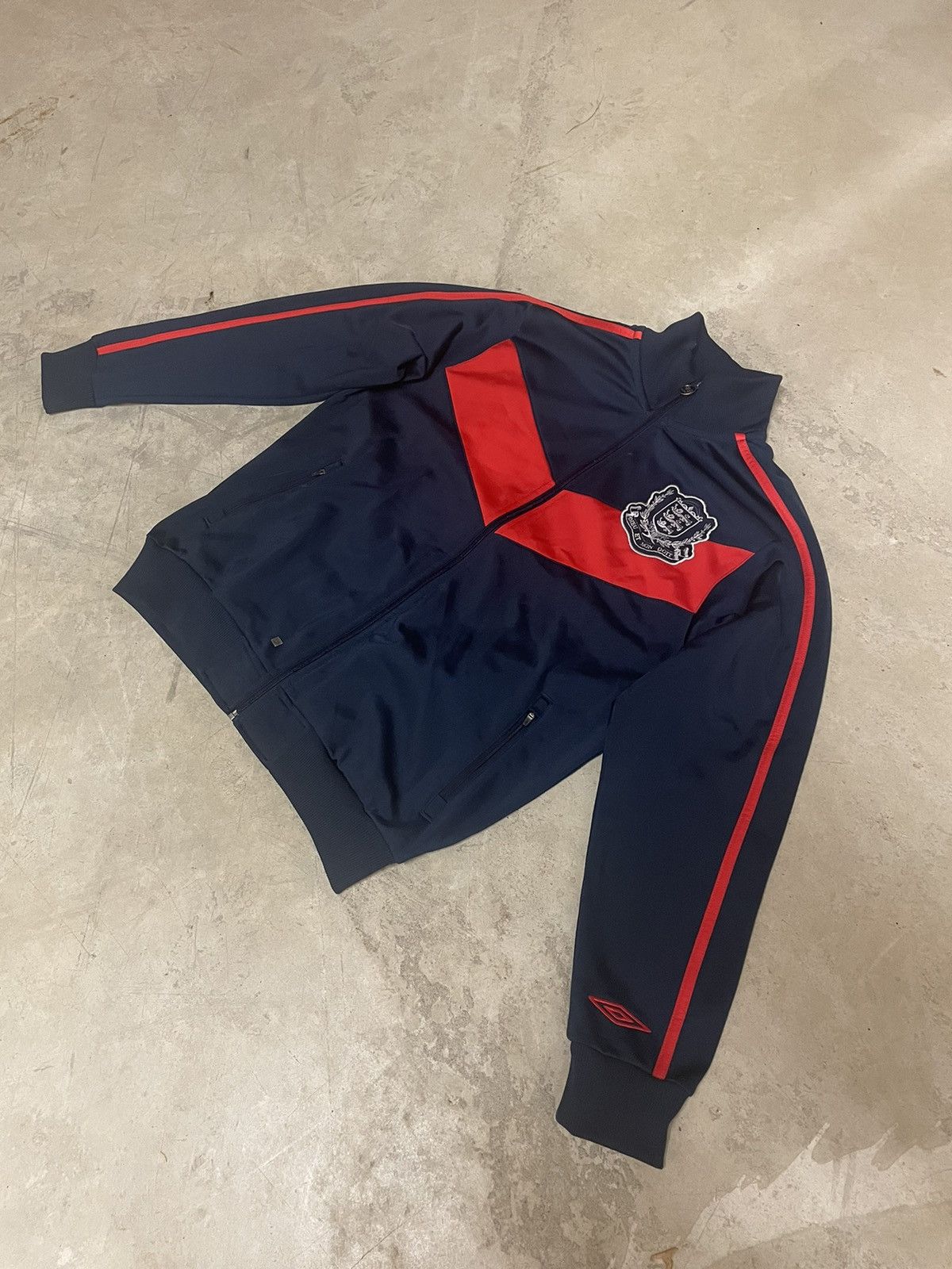 Umbro UMBRO England Zip Up Jacket Y2K Size US M / EU 48-50 / 2 - 3 Thumbnail