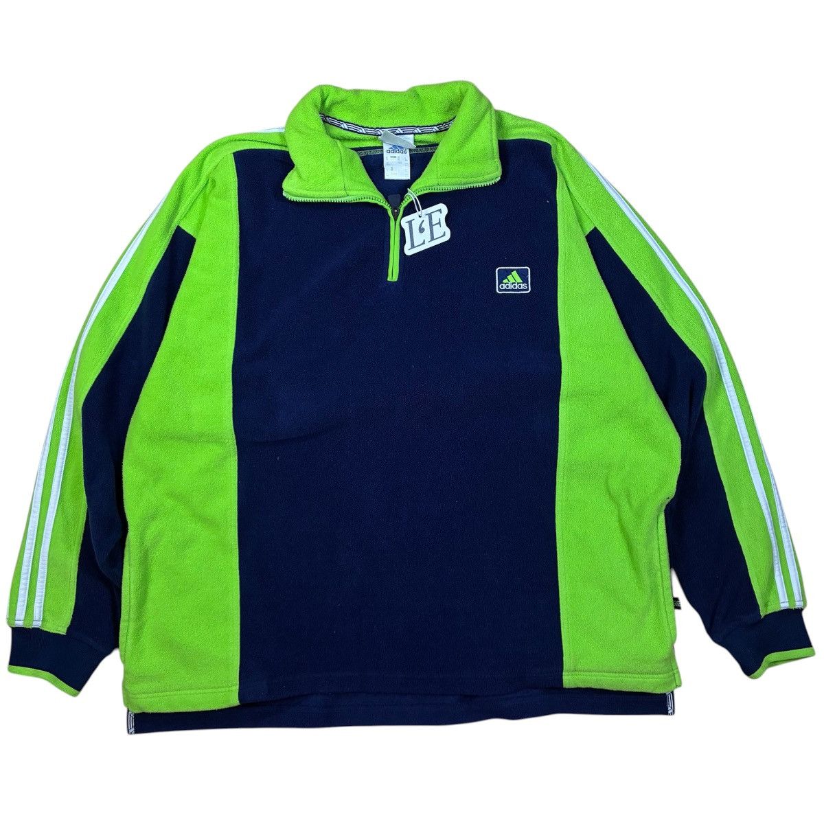 Adidas Men’s Vintage 90s Adidas Fleece Jacket Size XL Size US XL / EU 56 / 4 - 1 Thumbnail