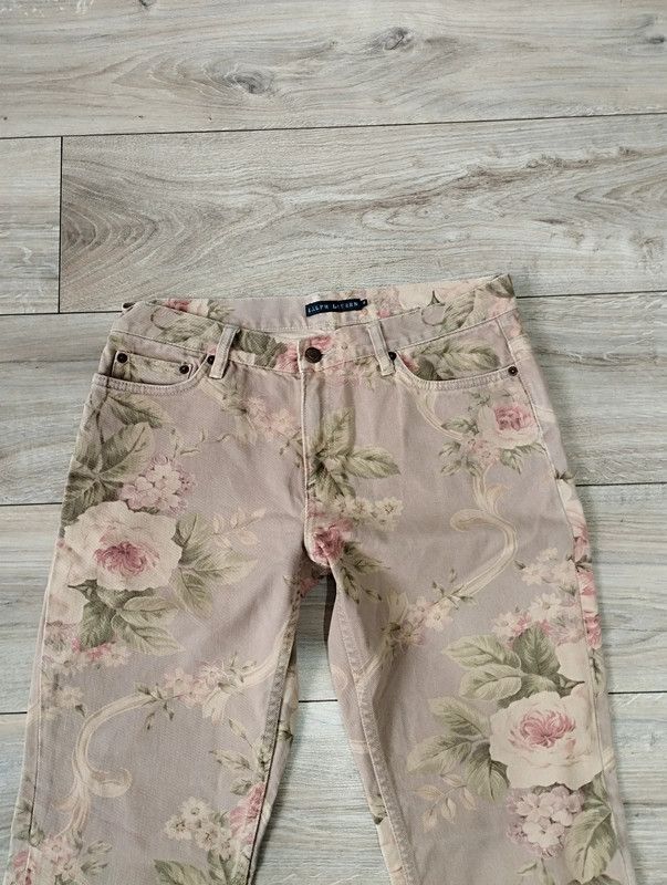 Ralph Lauren Ralph Lauren Floral jeans size 8 S/M Size 30" / US 8 / IT 44 - 2 Thumbnail