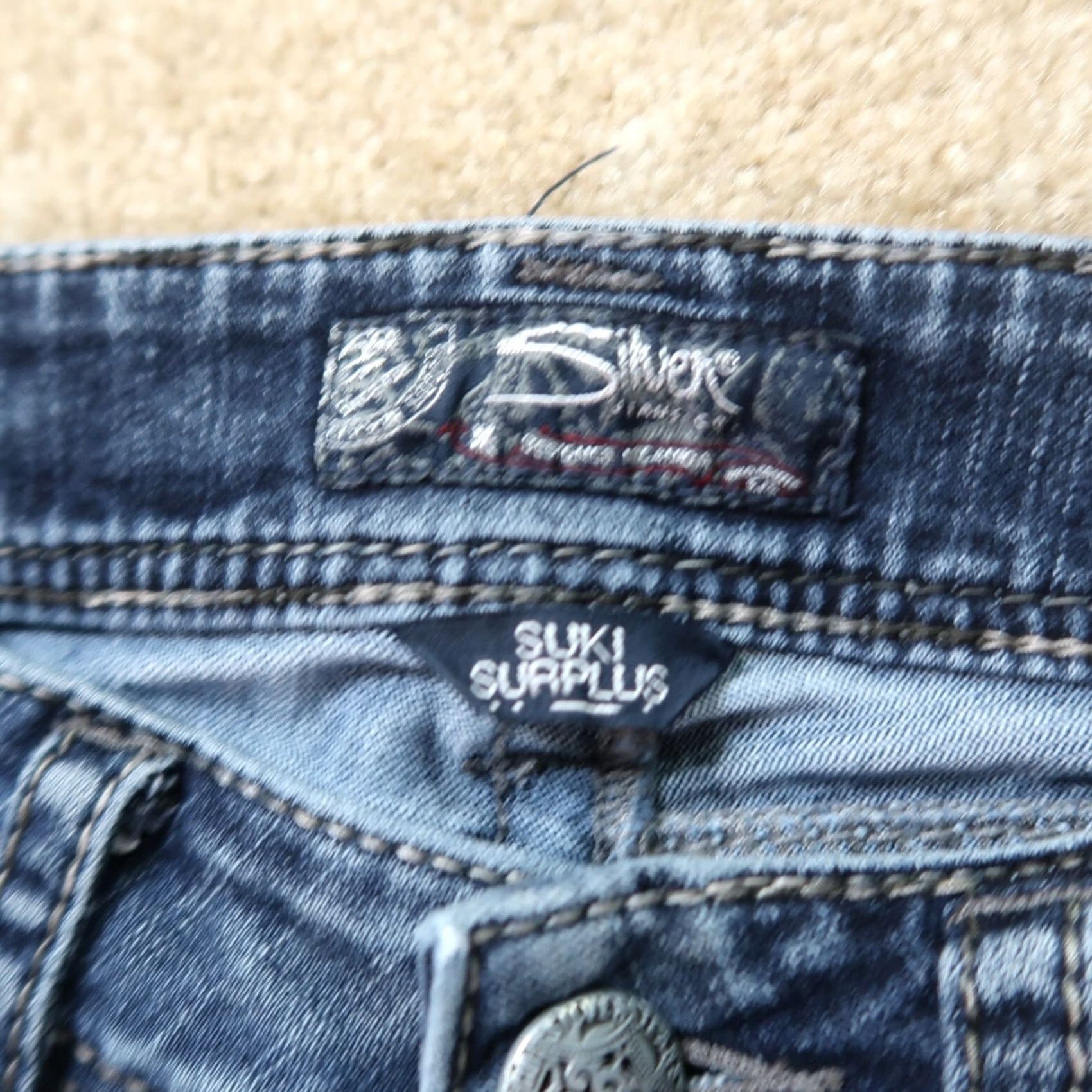 Silver Jeans Co. VINTAGE Size 28" / US 6 / IT 42 - 3 Thumbnail