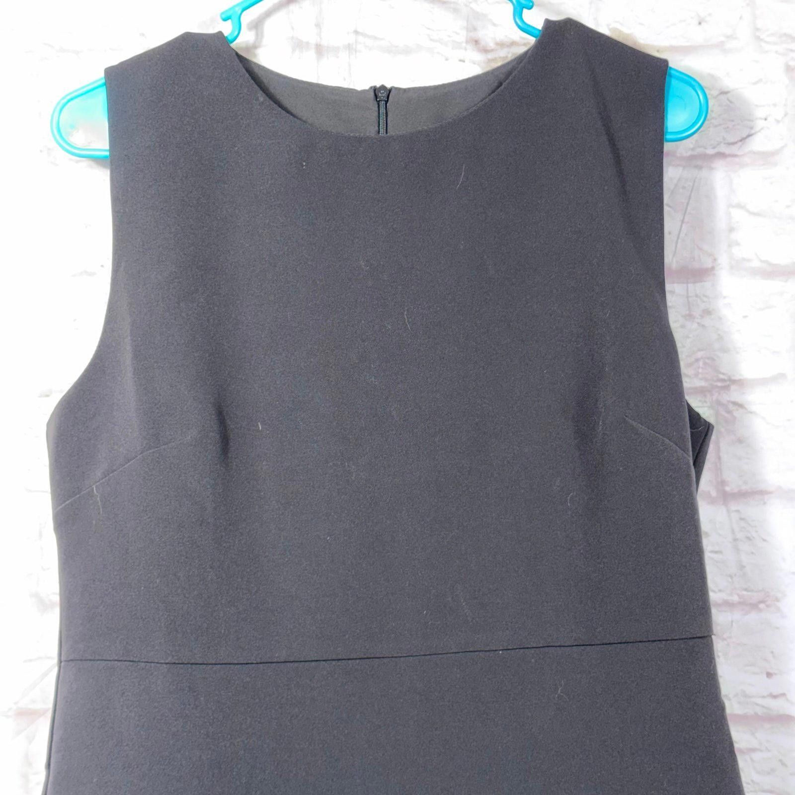 Other Commense Black Sleeveless Dress with Pleated Hem - XL NWT Size XL / US 12-14 / IT 48-50 - 3 Thumbnail
