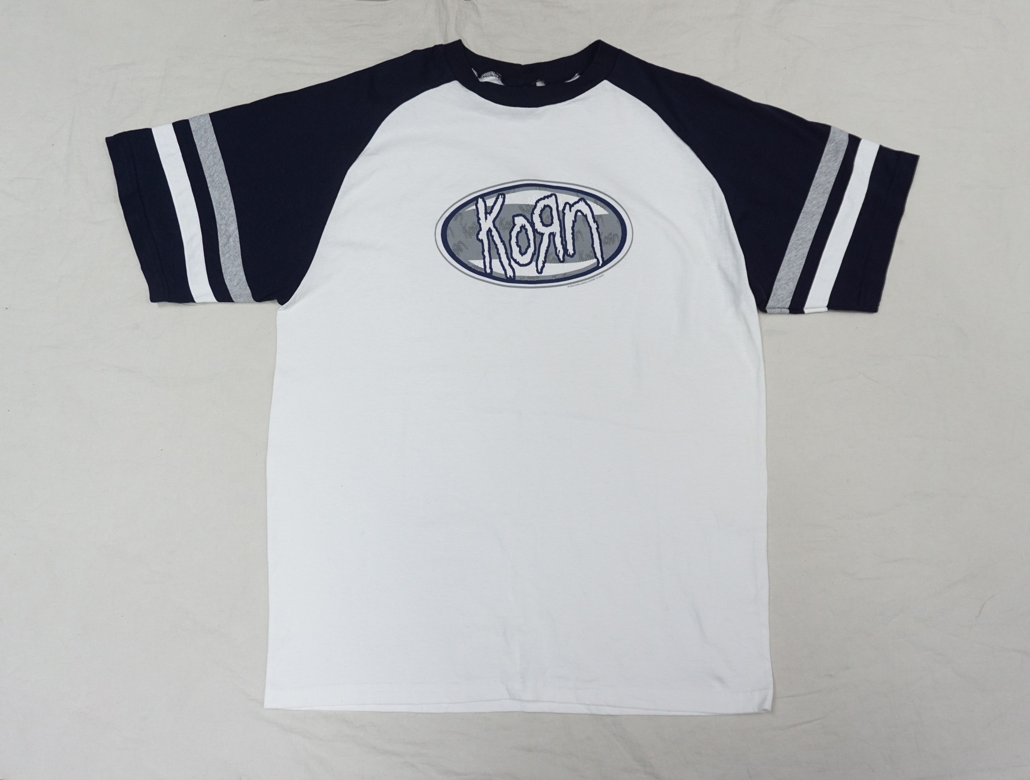 Band Tees × Giant × Vintage 00's Korn Band T-shirt Size US XL / EU 56 / 4 - 1 Thumbnail