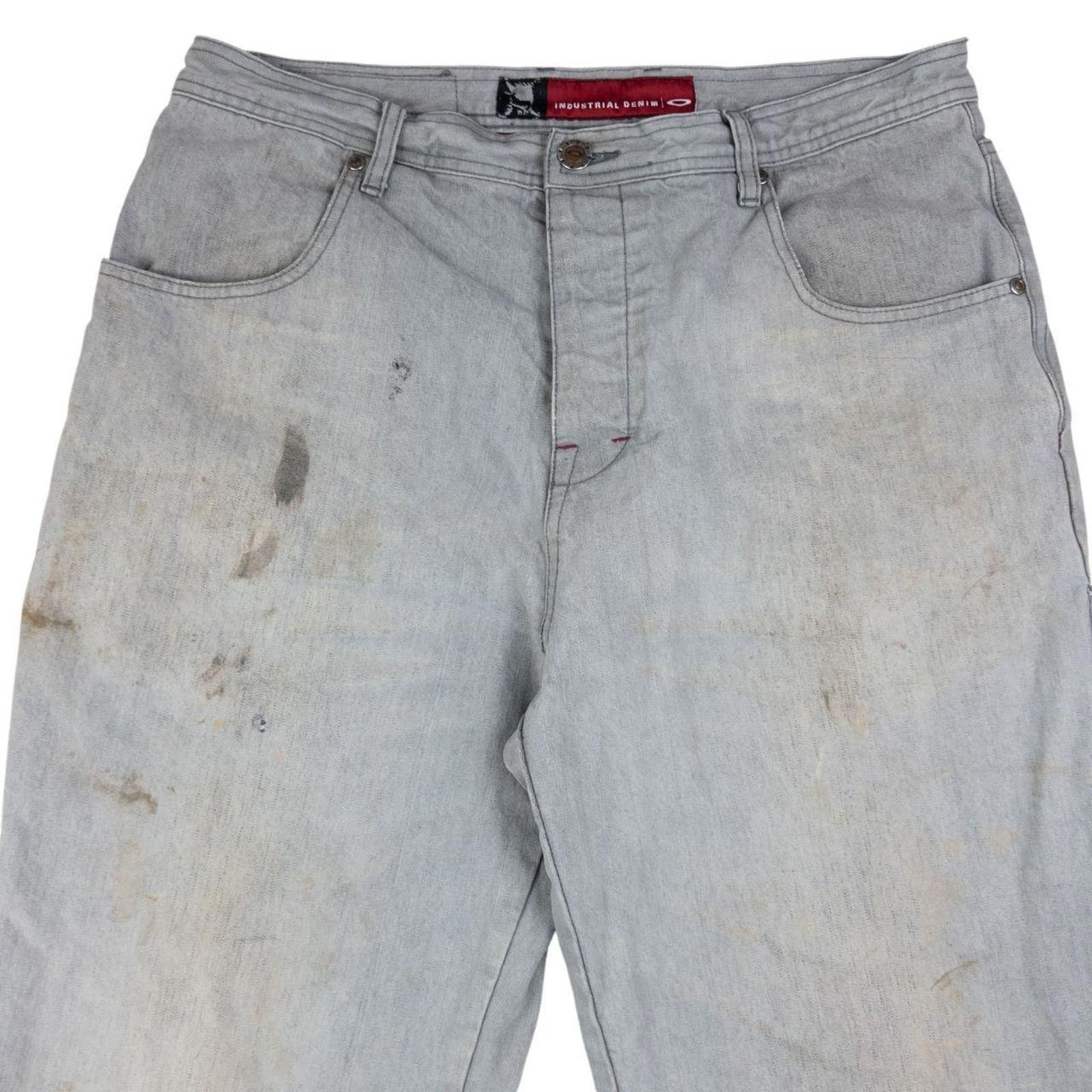 Oakley Vintage Oakley Industrial Denim Jeans Size W35 Size US 35 - 4 Thumbnail