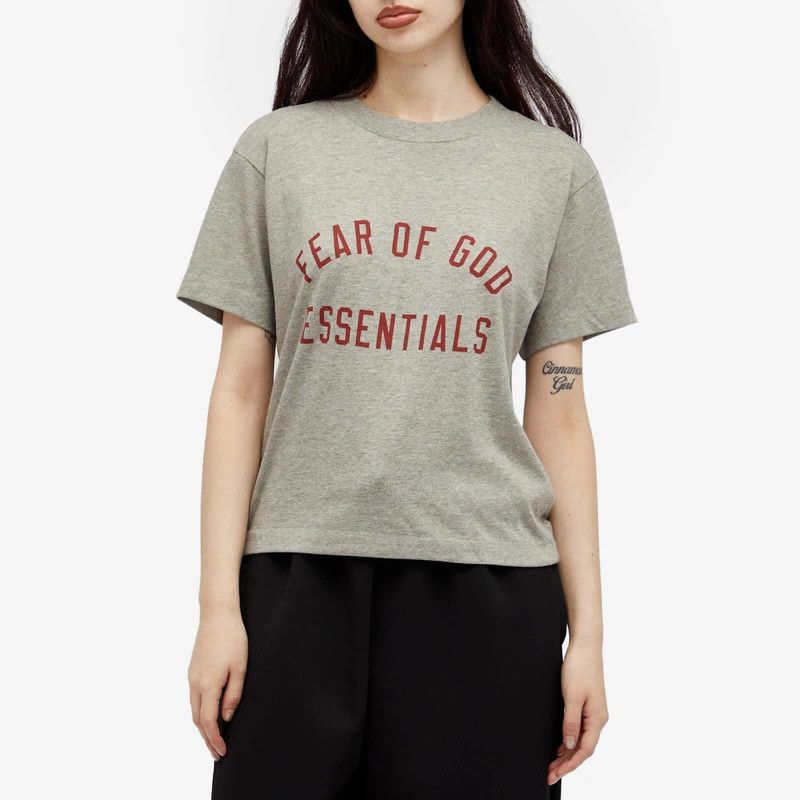 Fear of God Auth. FEAR OF GOD ESSENTIALS Tri-Blend Crewneck Womens Tee Size L / US 10 / IT 46 - 18 Thumbnail