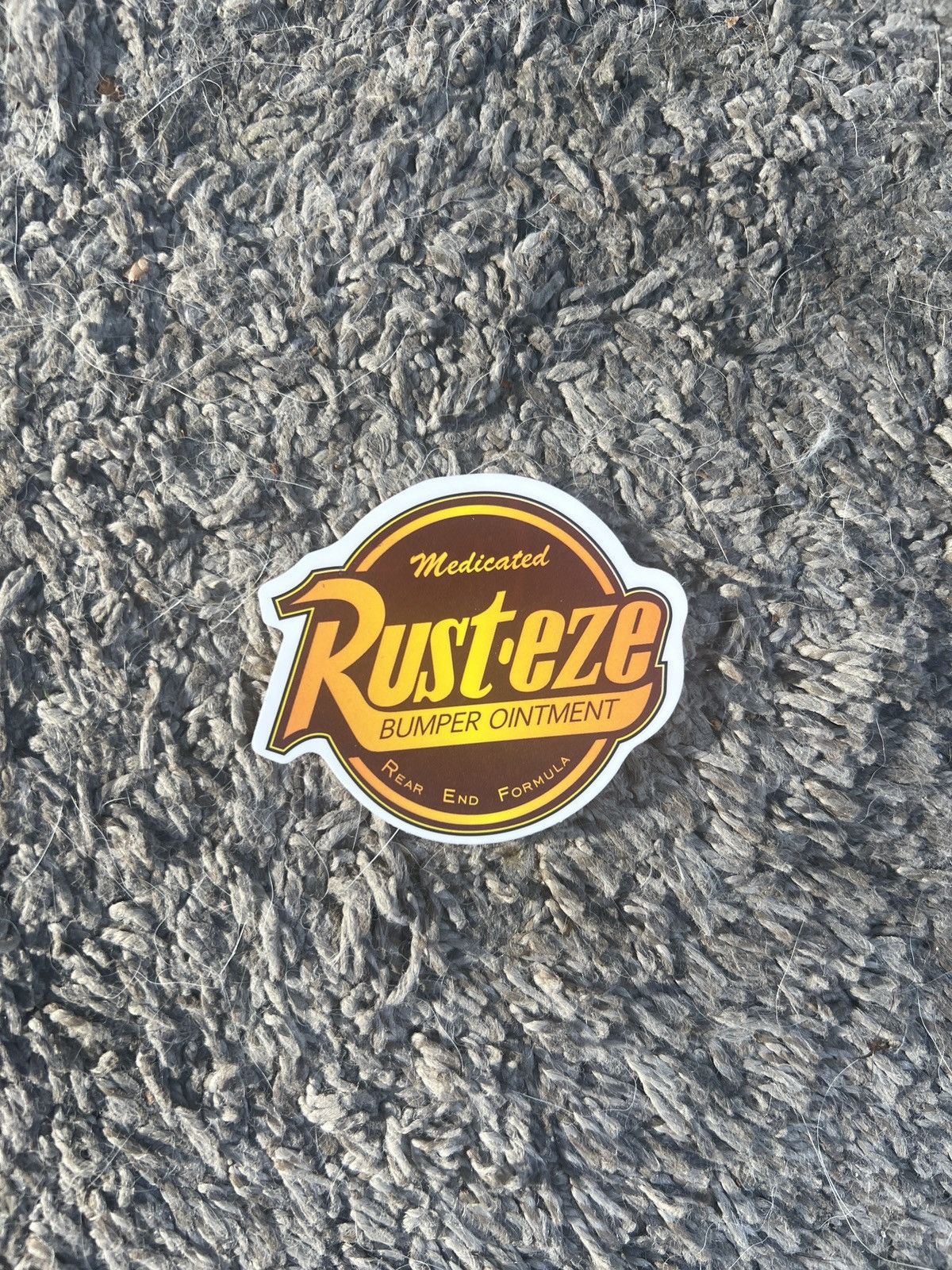 Disney Disney Pixar Cars Rust-eze Bumper Ointment Sticker Size ONE SIZE - 1 Thumbnail