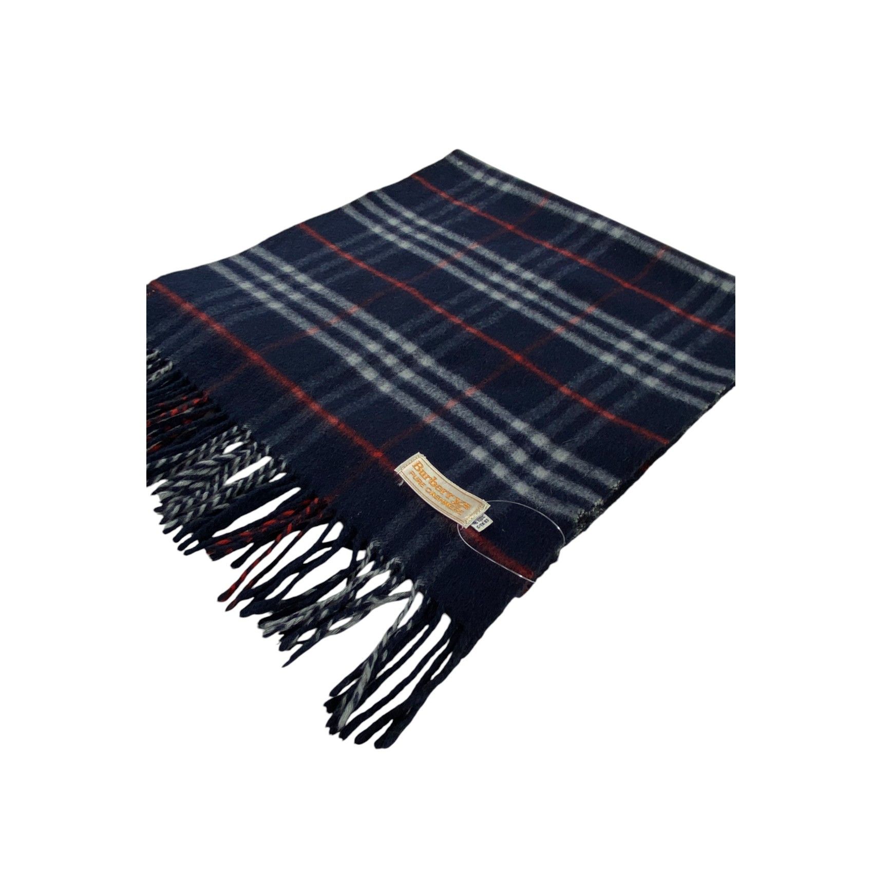 Burberry × Vintage Burberry Scarf / Muffler / Neckwear - WW1644 Size ONE SIZE - 3 Thumbnail