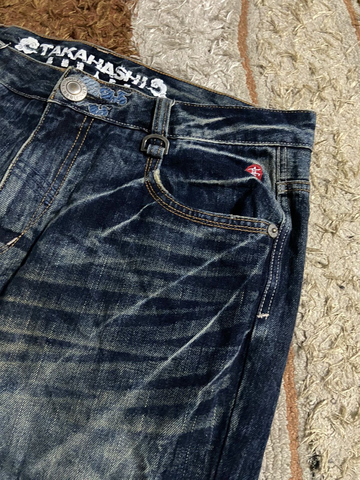 Le Grande Bleu (L.G.B.) Big Train Takahashi Denim Jeans Size US 36 / EU 52 - 18 Thumbnail