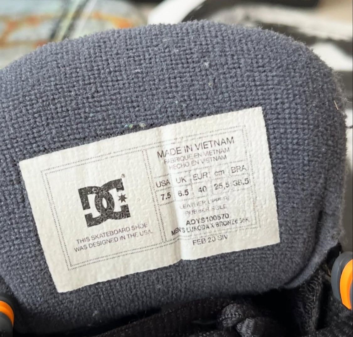 DC DC SHOES LUKODA X BRONZE 56K Size US 7.5 / EU 40-41 - 11 Thumbnail