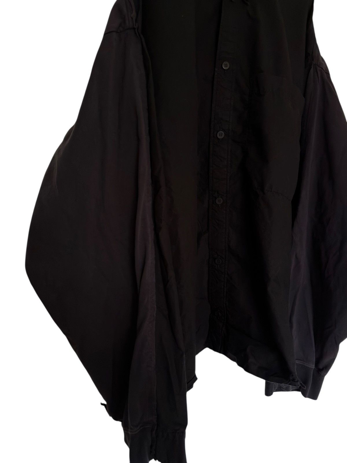 *RARE* BALENCIAGA DEMNA HYBRID SHIRT CROPPED