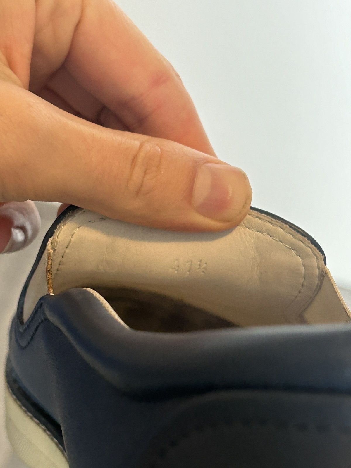 Bottega Veneta Blue Leather Slip-On Shoes with Intrecciato Detail - 41.5 Size US 8.5 / EU 41-42 - 12 Thumbnail