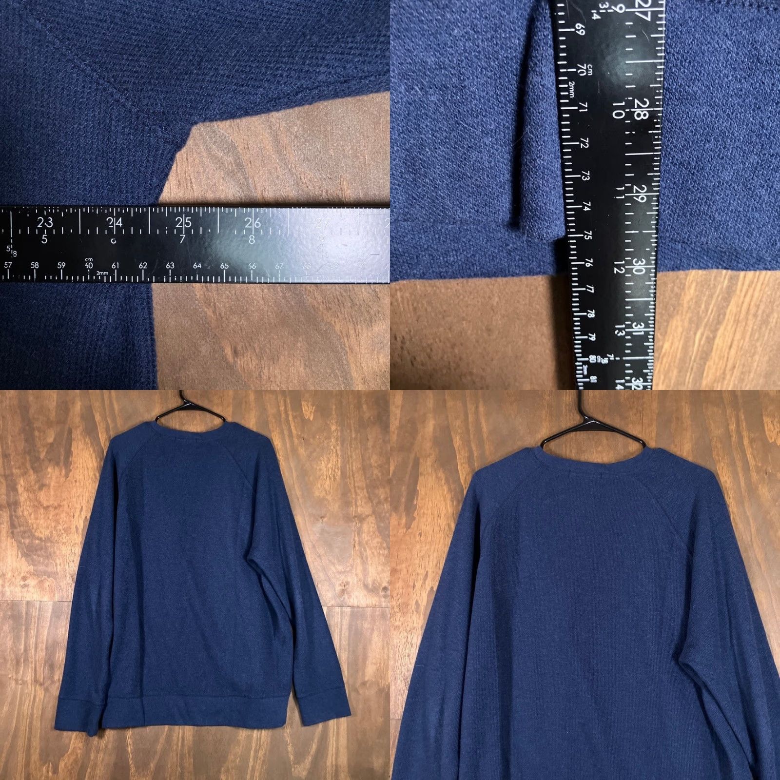 Banana Republic Banana Republic Mens Sweater Crew Neck Long Sleeve XL Blue Cotton Blend Knit Pullover Regular Fit Casual Business Workwear 90s? Size US XL / EU 56 / 4 - 8 Thumbnail