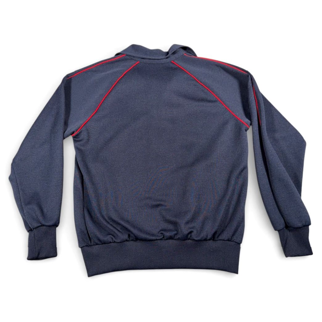 McGregor VINTAGE MacGregor Jacket Mens Medium Blue Track Full Zip Raglan 80s Size US M / EU 48-50 / 2 - 3 Thumbnail