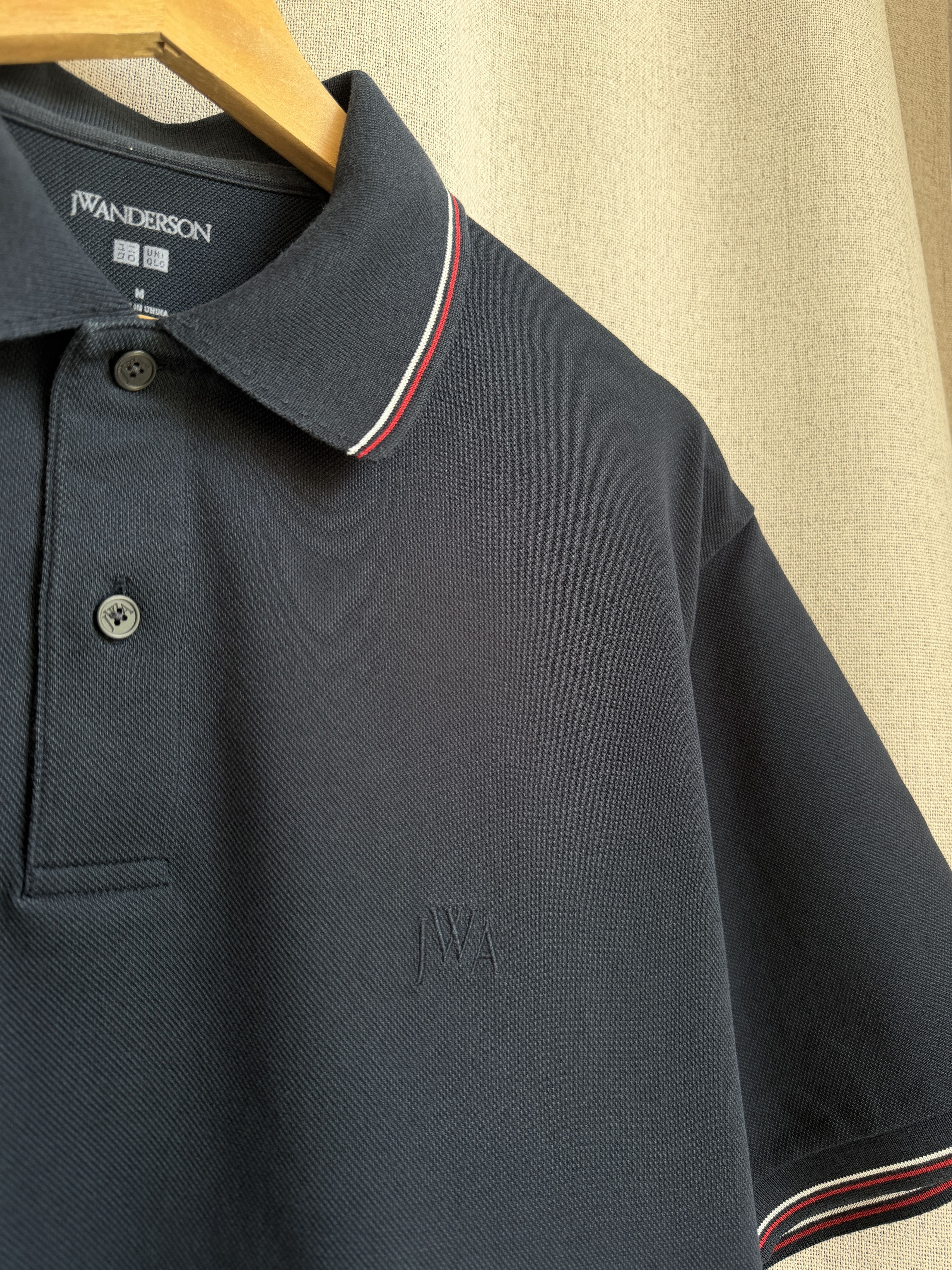 JW Anderson × Uniqlo JW Anderson Uniqlo Classic Navy Polo Shirt Size US M / EU 48-50 / 2 - 4 Thumbnail