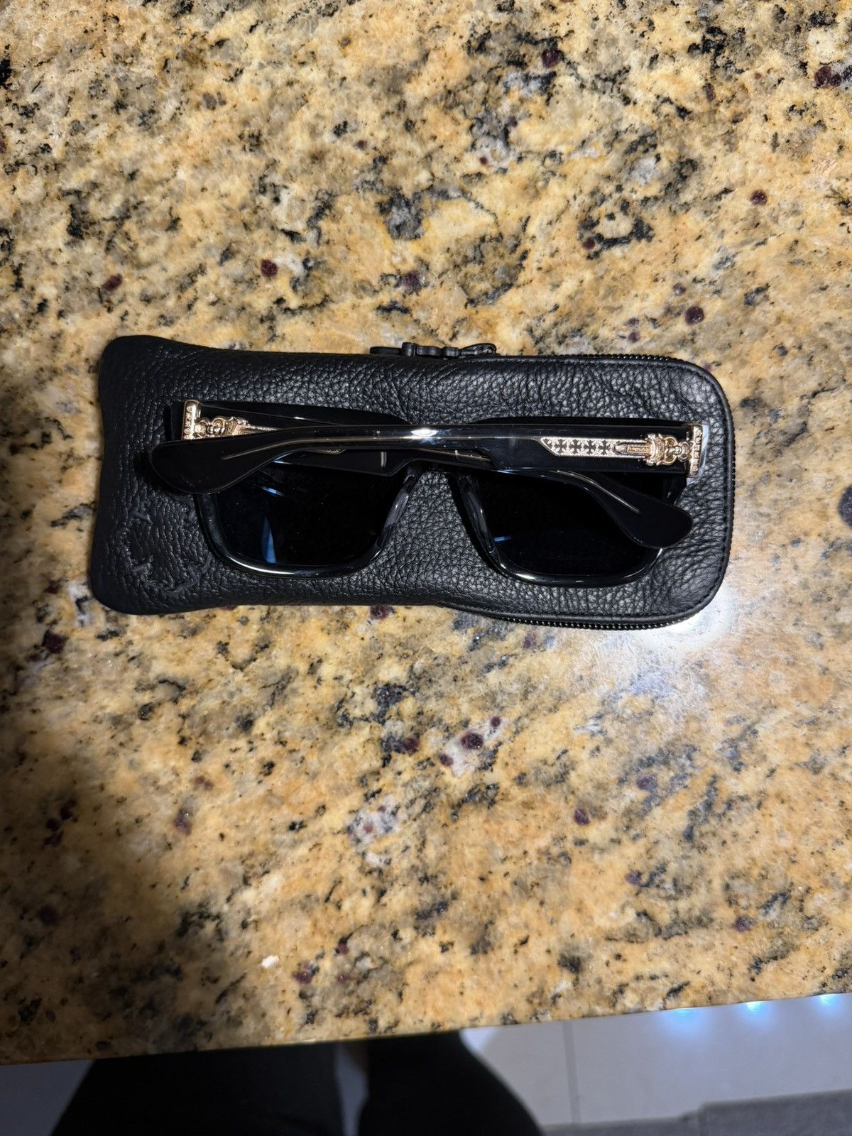 Chrome Hearts Chrome Hearts Box Officer Sunglasses Size ONE SIZE - 2 Thumbnail