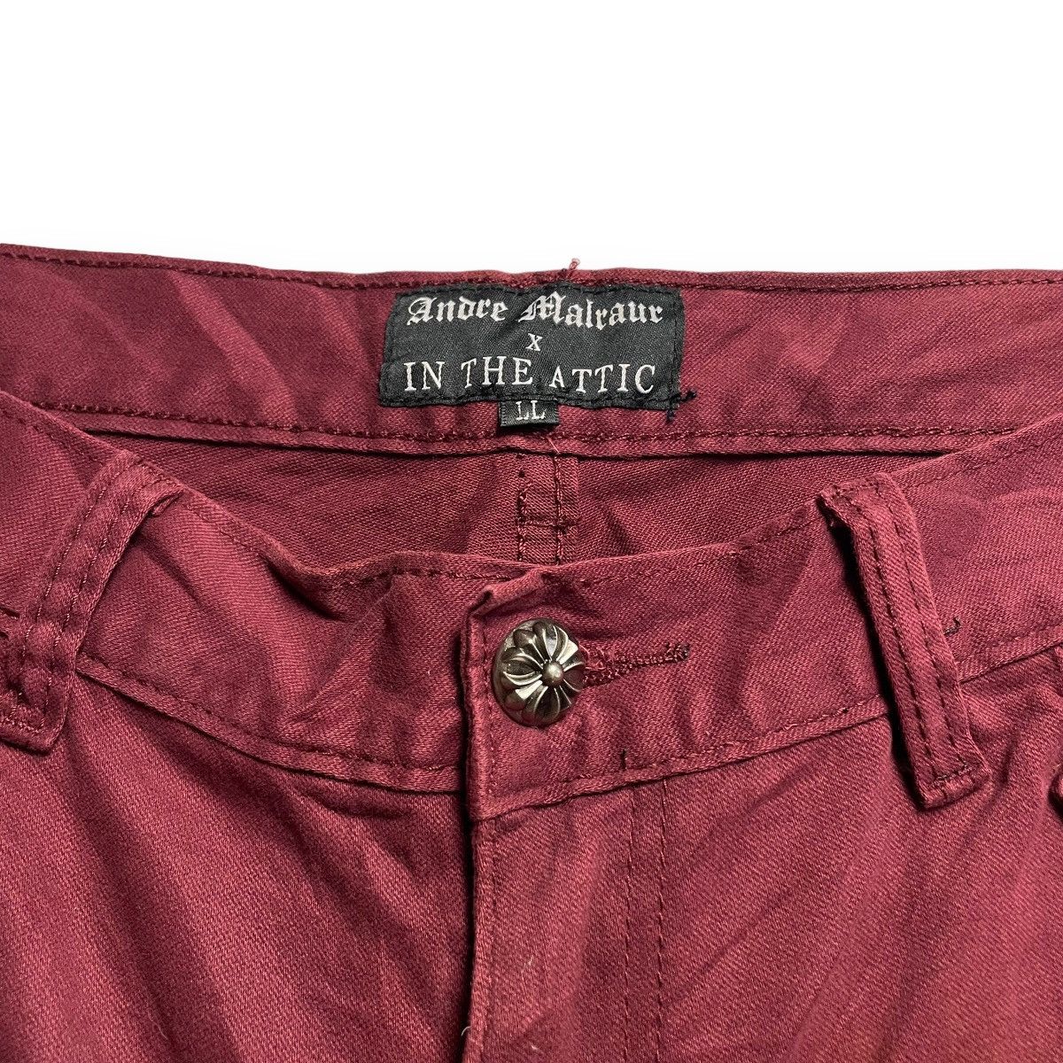 20471120 × Beauty Beast × In The Attic 🇯🇵 IN THE ATTIC x ANDRE MALRAUR CARGO PANTS Size US 31 - 7 Thumbnail