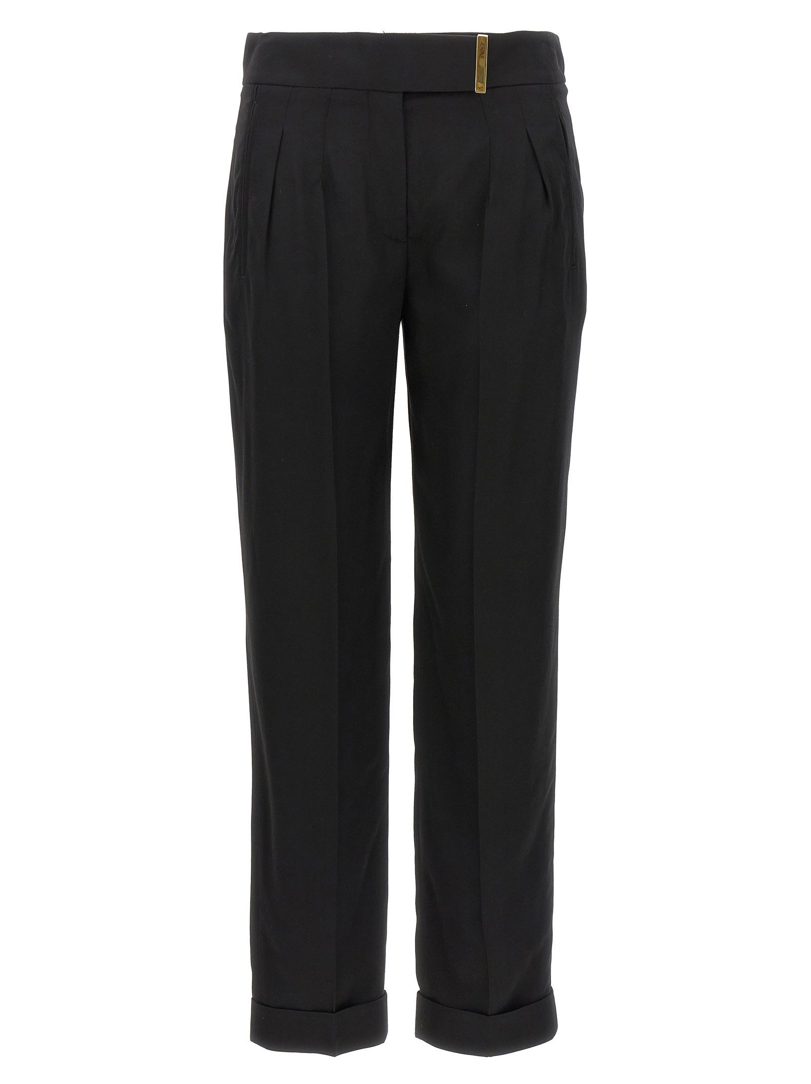 Tom Ford Metal Bar Detail Trousers Size 26" / US 2 / IT 38 - 1 Thumbnail