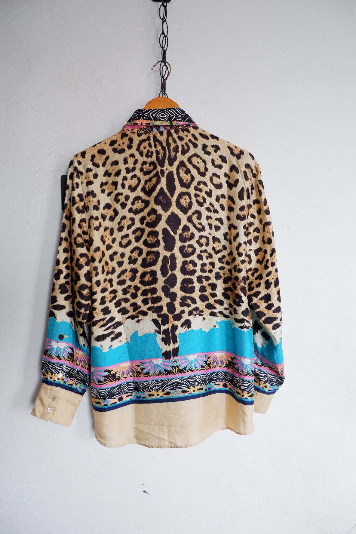 Roberto Cavalli 2003 Roberto Cavalli Animal Silk Printed Size US S / EU 44-46 / 1 - 2 Thumbnail