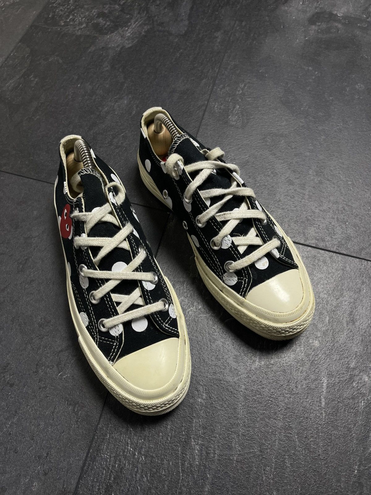 Comme des Garcons × Converse × Vintage Comme des Garçons x Chuck Taylor All Star 70 Low Polka Dot Size US 6 / IT 36 - 4 Thumbnail